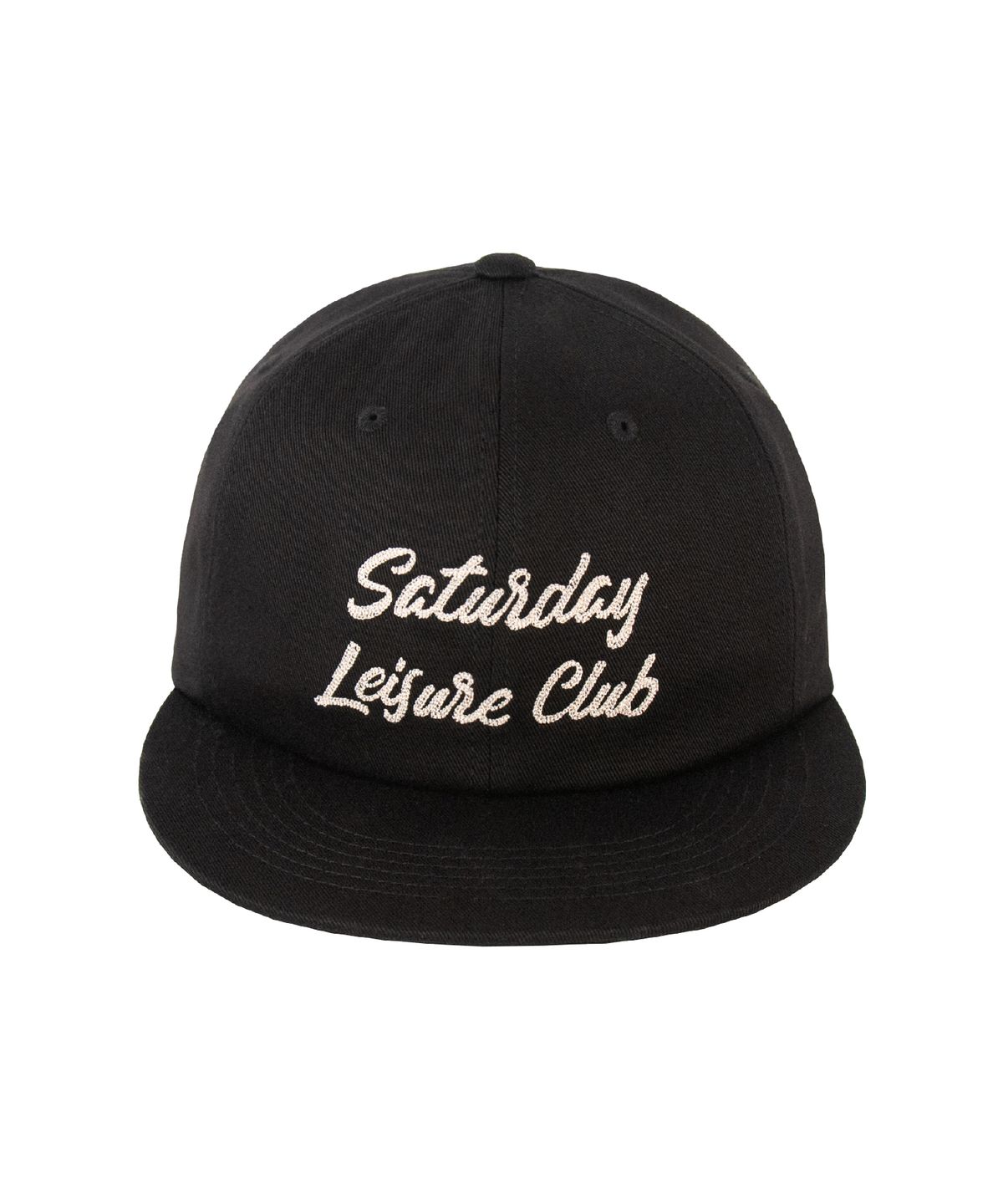 세러데이 레저 클럽(SATURDAY LEISURE CLUB) Leisure Ball Cap - Black