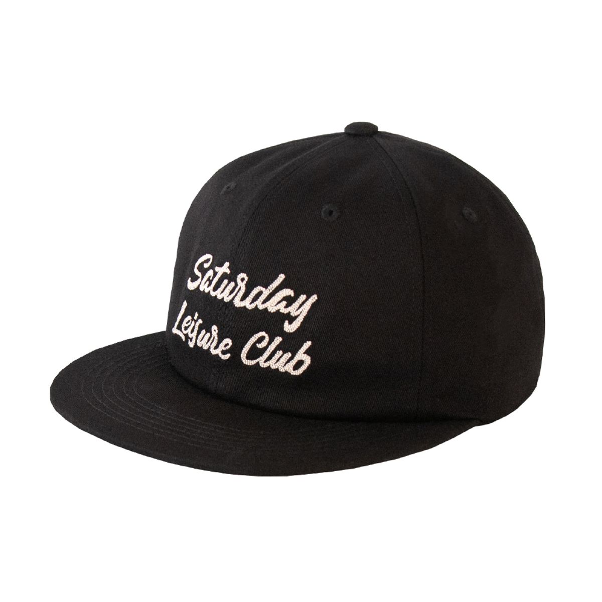 세러데이 레저 클럽(SATURDAY LEISURE CLUB) Leisure Ball Cap - Black