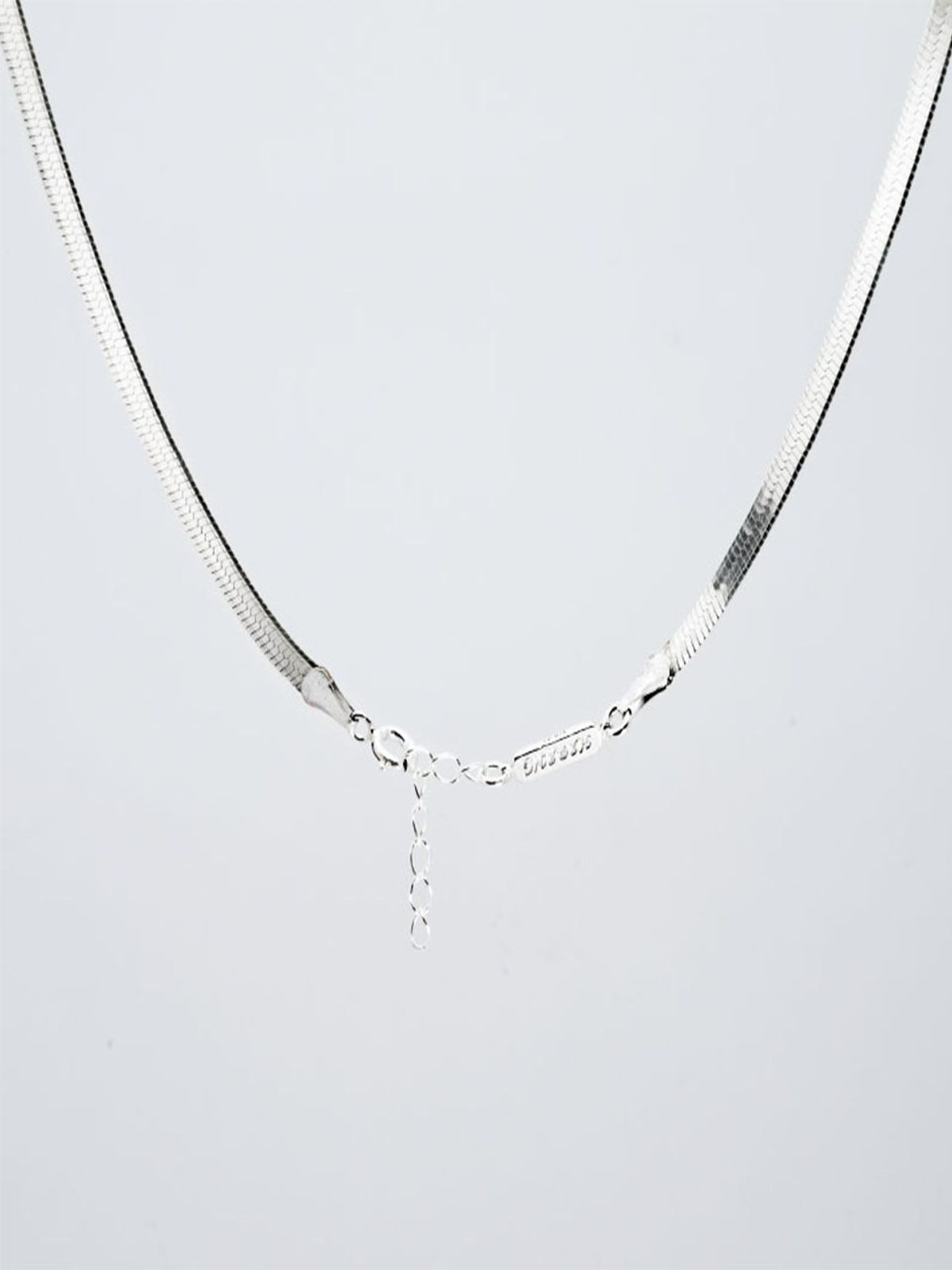 하랑(HARANG) HR 344N_Herringbone Snake Chain Necklace (Thin)