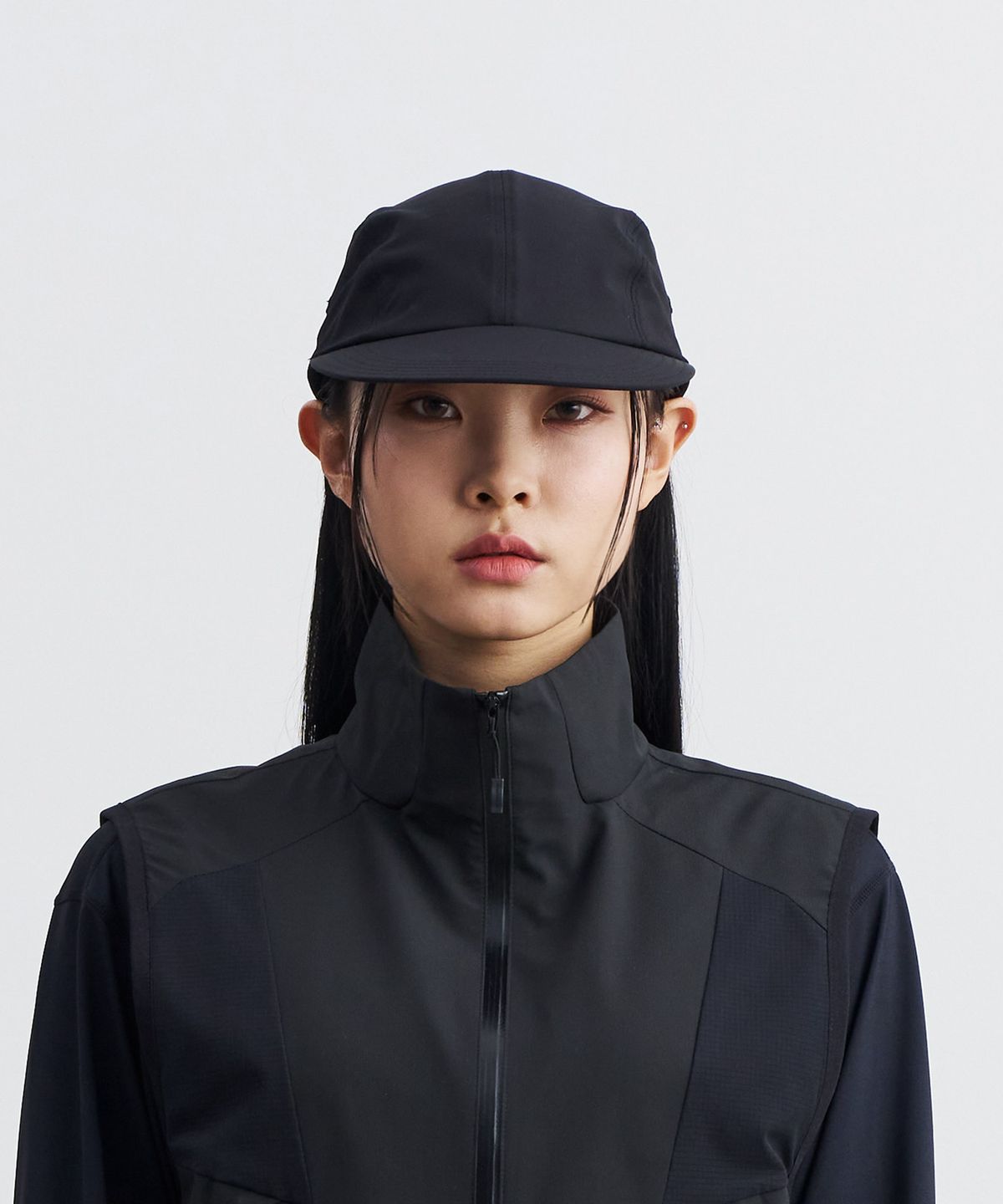 고요웨어(GOYOWEAR) 4 패널 에센셜 캡 (블랙)