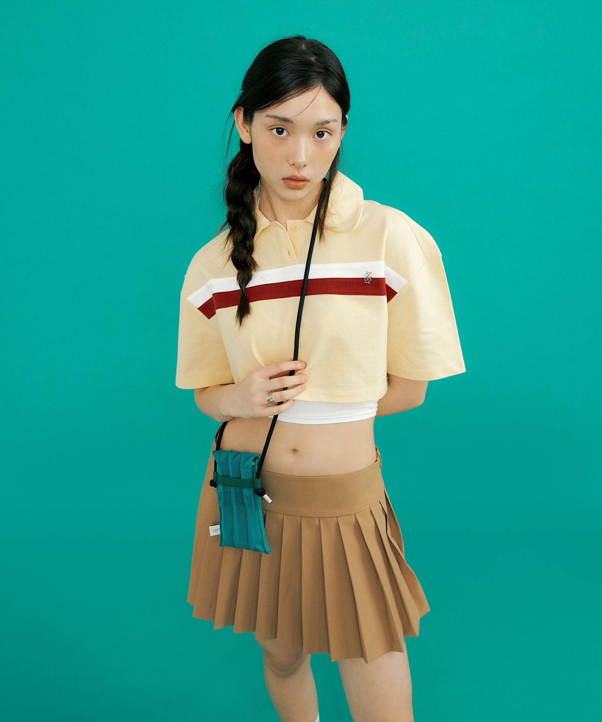 플리츠마마(PLEATSMAMA) 나노백 그린