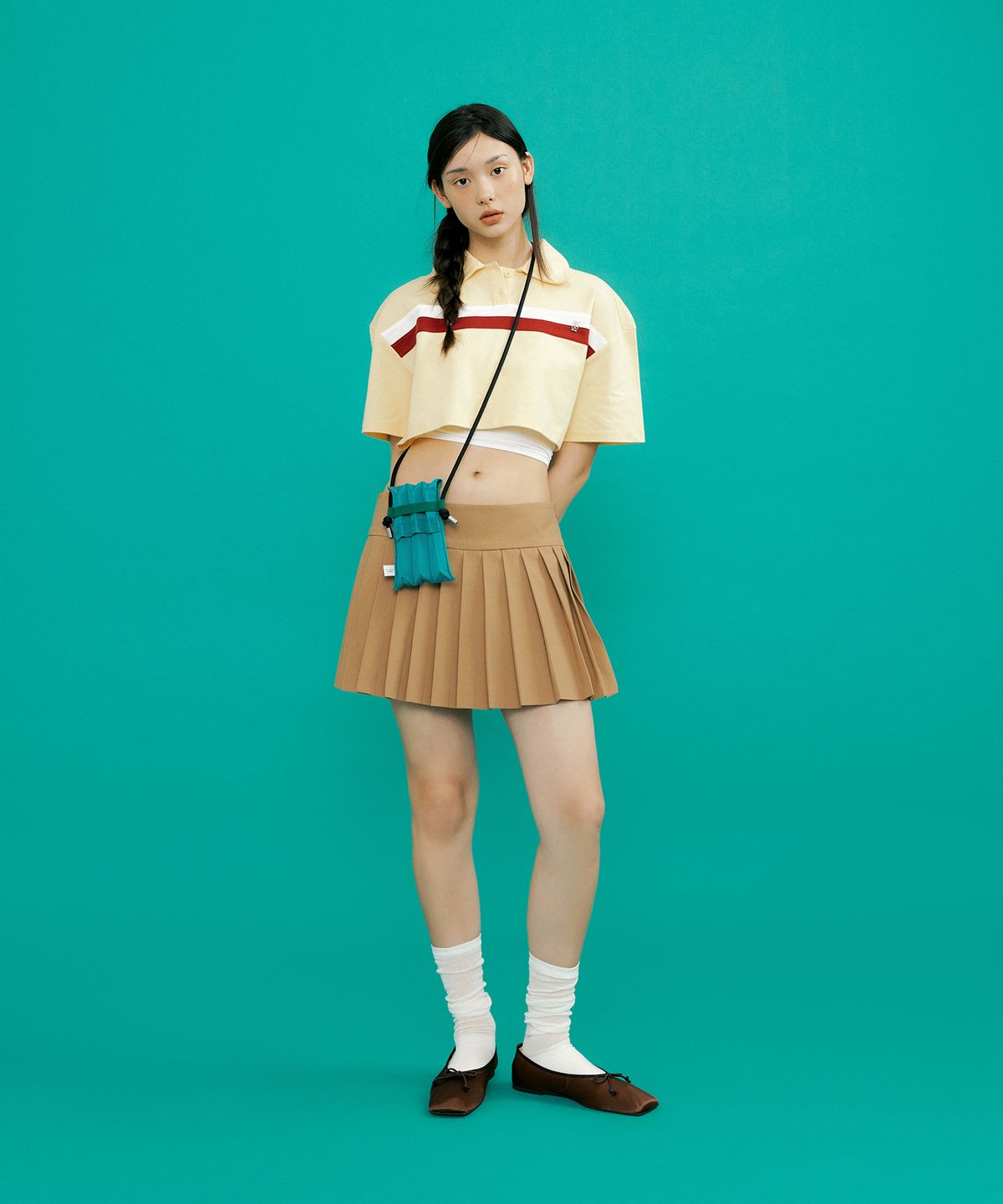 플리츠마마(PLEATSMAMA) 나노백 그린