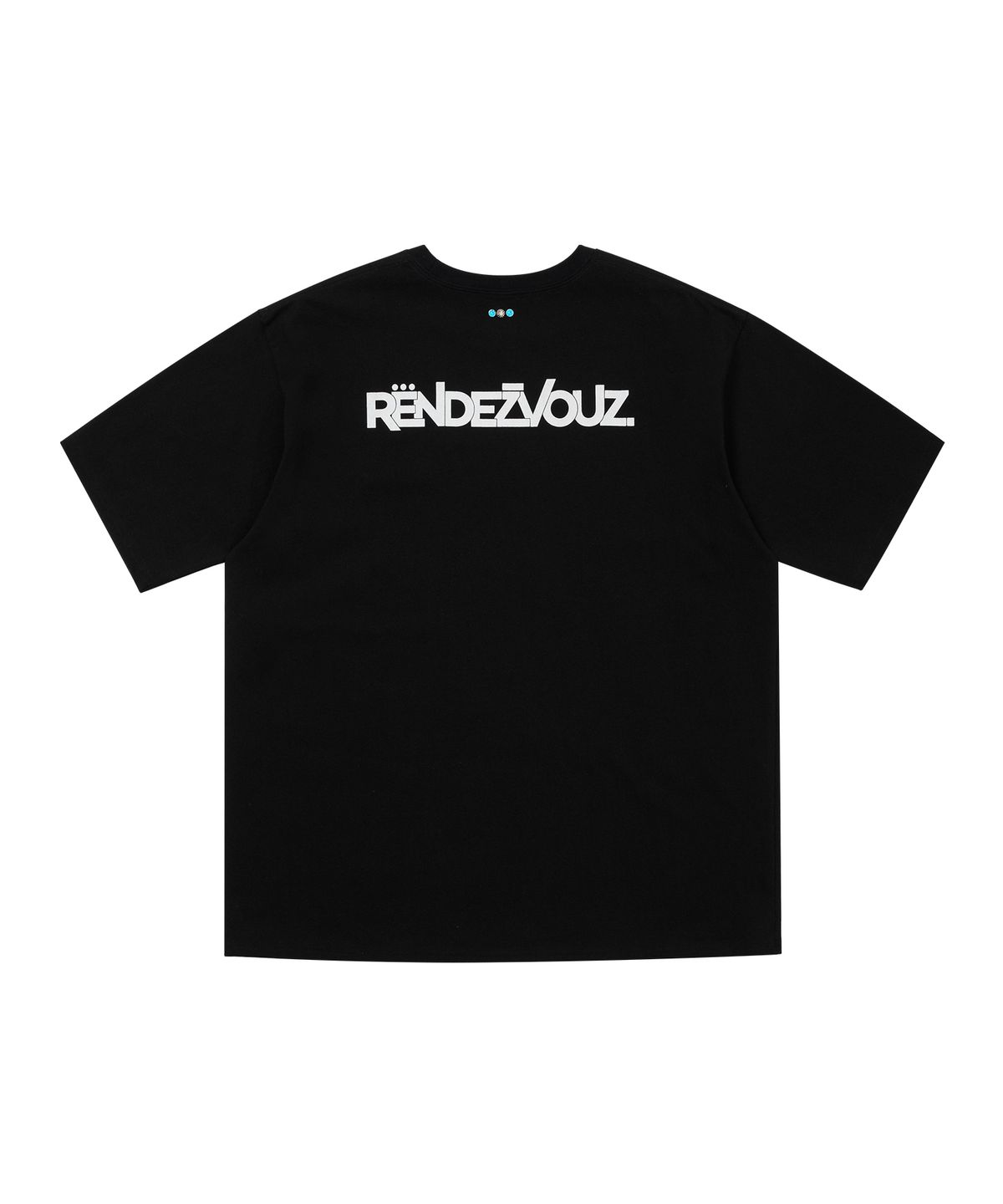 알디브이제트(RDVZ) 스테이 럭키 티셔츠 - 블랙