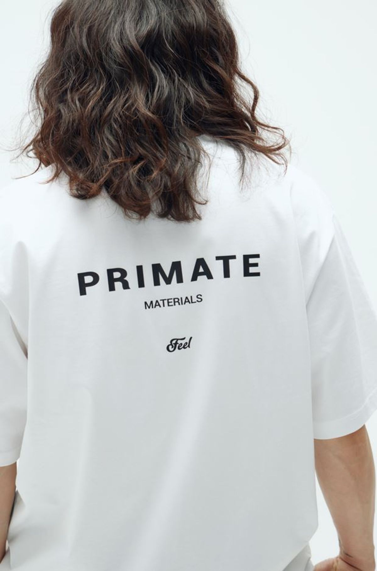 필이너프(FEELENUFF) [PRIMATE X FEELENUFF] REVIVAL TEE WHITE