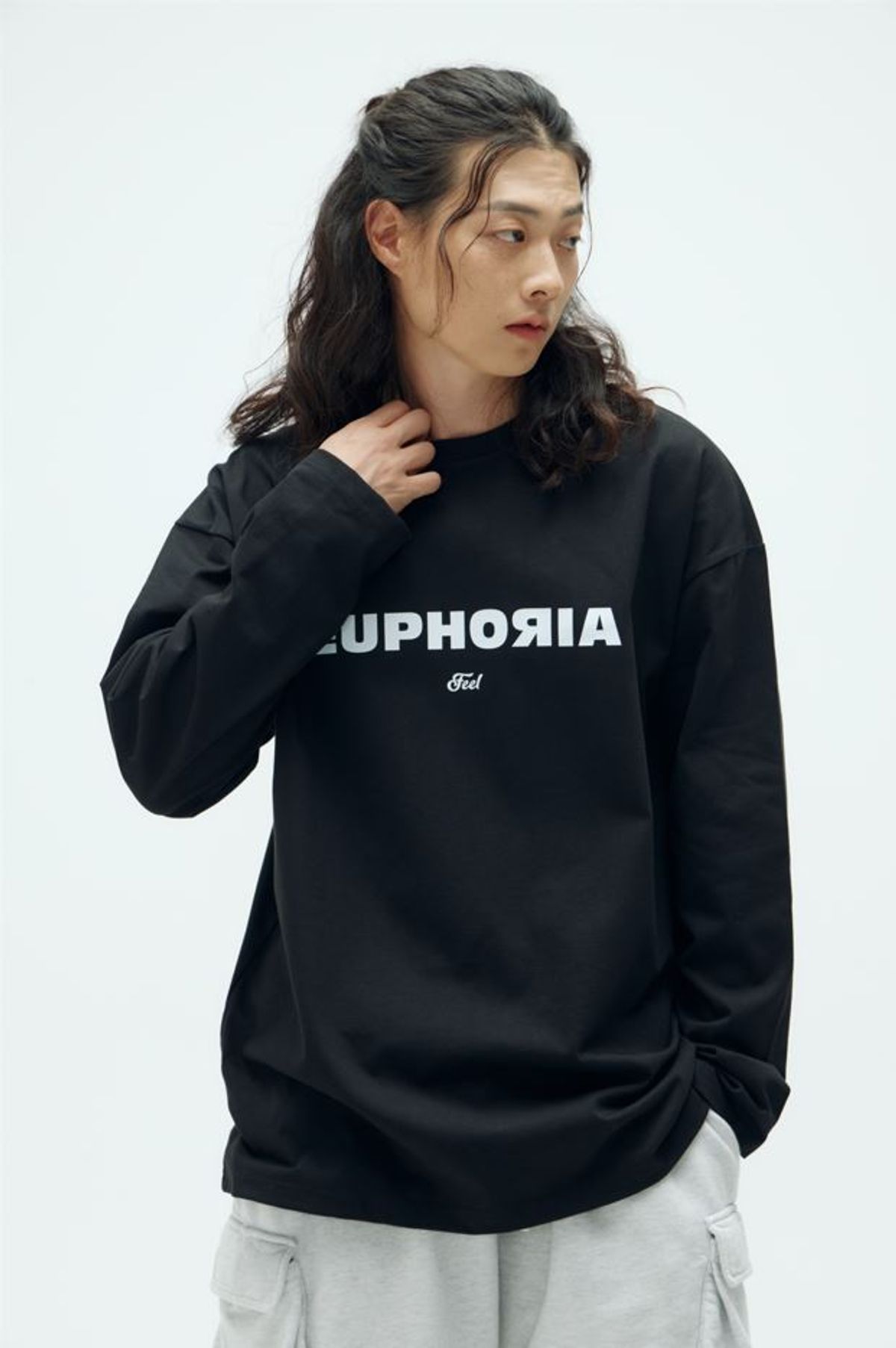 필이너프(FEELENUFF) EUPHORIA LONGSLEEVE BLACK