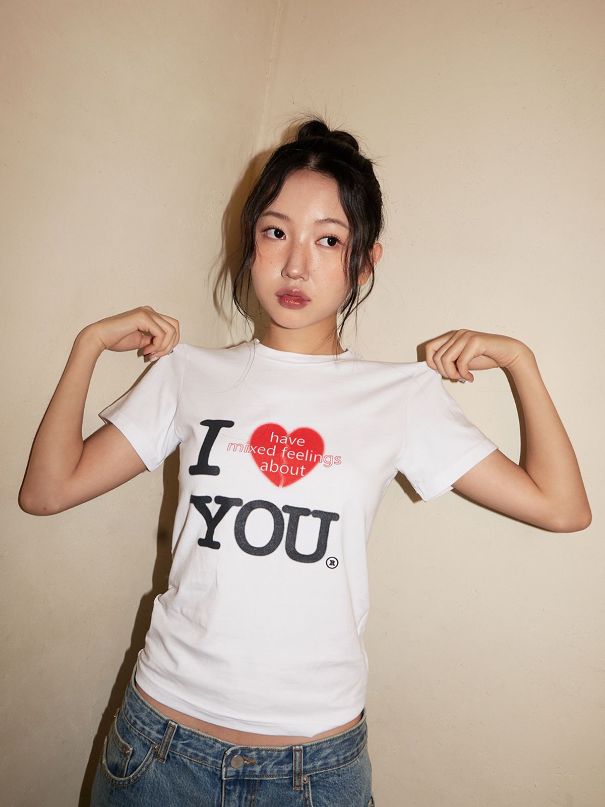 오피쉬(OAFISH) I HAVE T-SHIRT, WHITE
