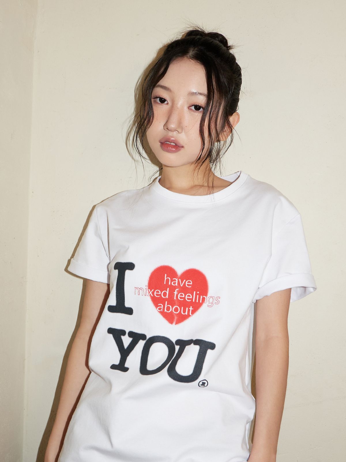 오피쉬(OAFISH) OVERFIT I HAVE T-SHIRT, WHITE