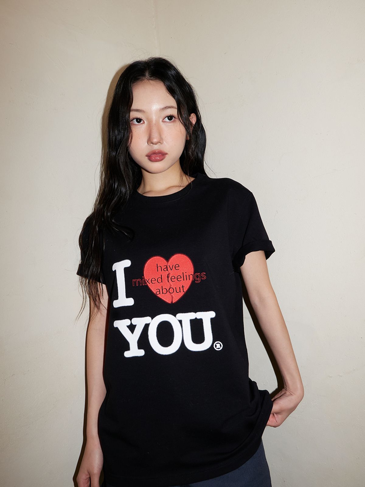 오피쉬(OAFISH) OVERFIT I HAVE T-SHIRT, BLACK