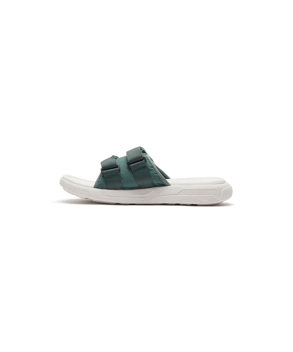 스노우피크 어패럴(SNOWPEAK APPAREL) 크런치3 슬라이드 Vintage Green (S24MUFSD37)