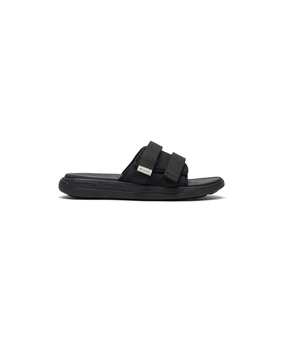 스노우피크 어패럴(SNOWPEAK APPAREL) 크런치3 슬라이드 Black (S24MUFSD37)