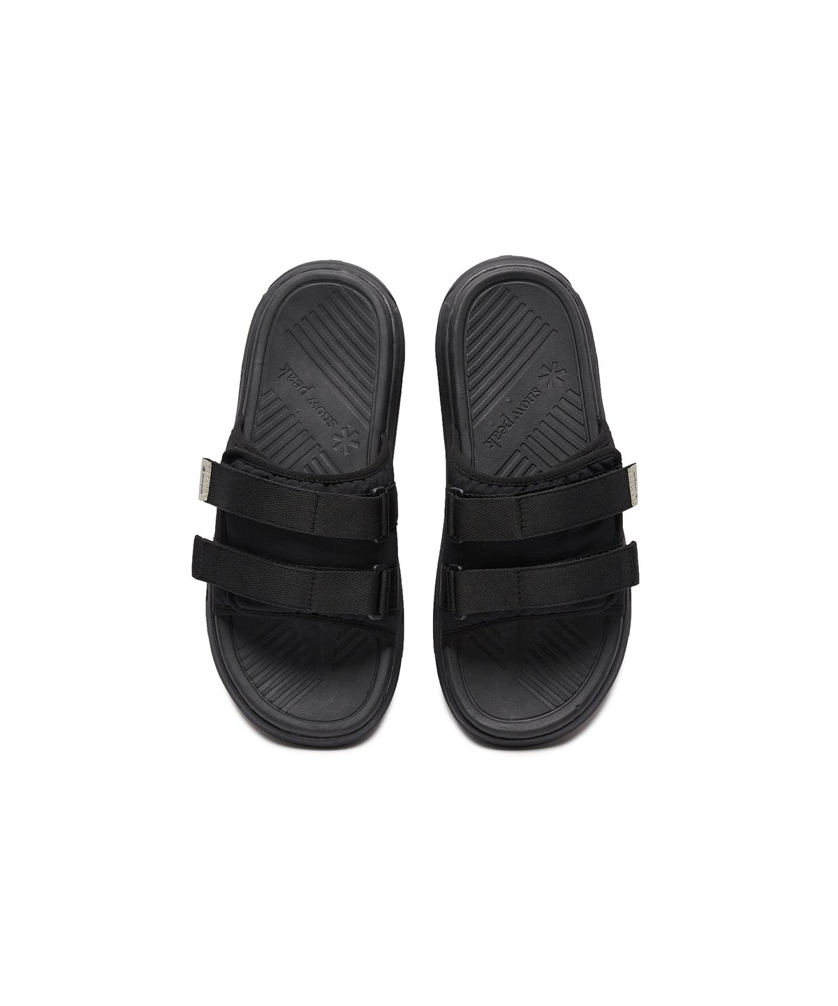 스노우피크 어패럴(SNOWPEAK APPAREL) 크런치3 슬라이드 Black (S24MUFSD37)