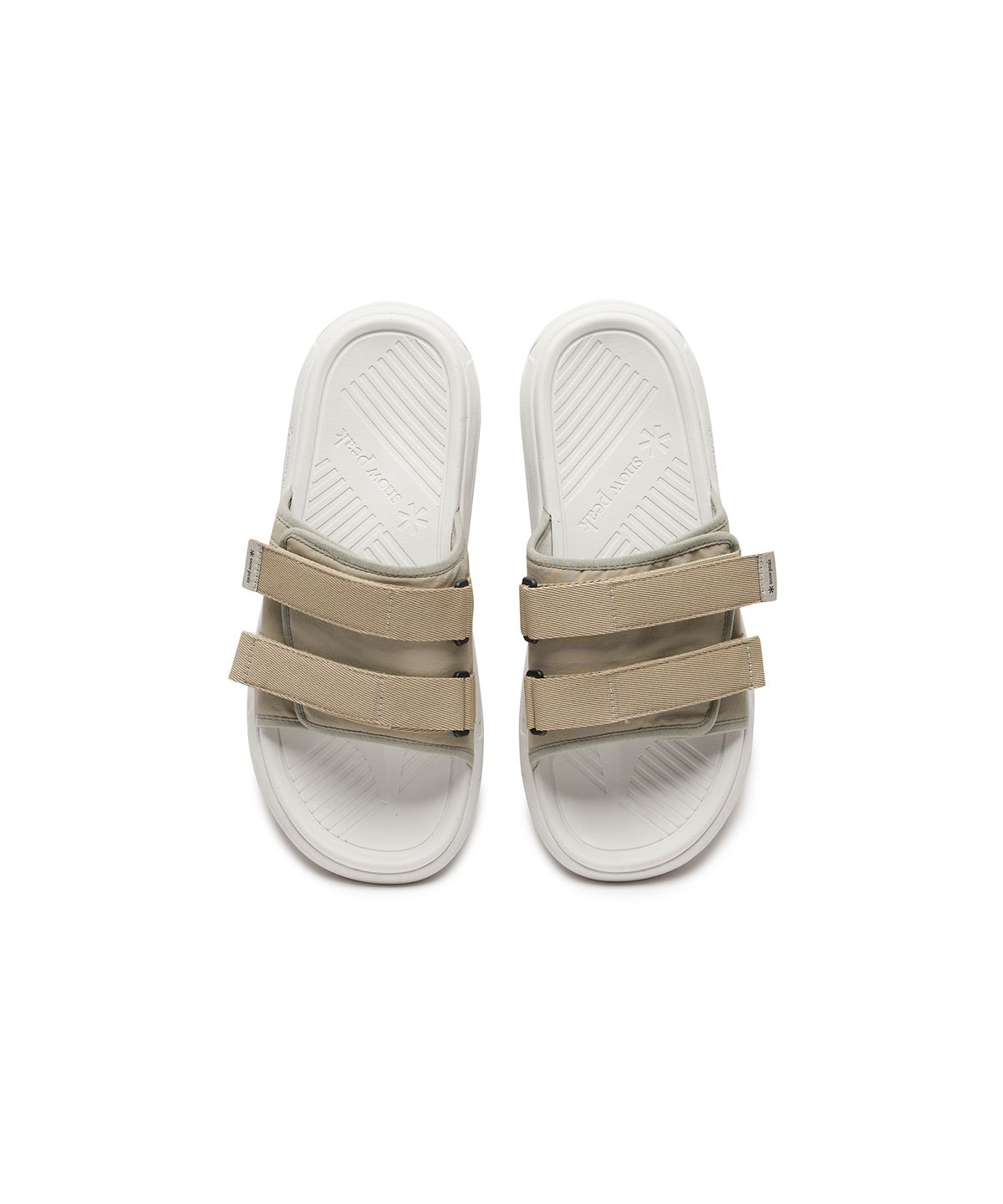 스노우피크 어패럴(SNOWPEAK APPAREL) 크런치3 슬라이드 Beige (S24MUFSD37)