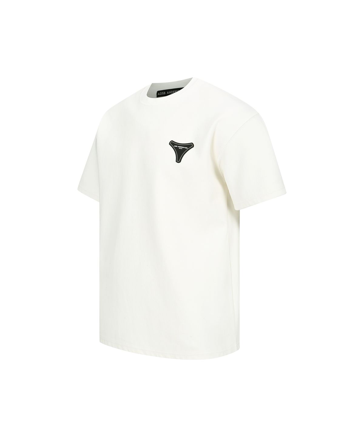 앤더슨벨(ADSB ANDERSSON BELL) 유니섹스 스툴 패치 로고 티셔츠 atb1329u(WHITE)