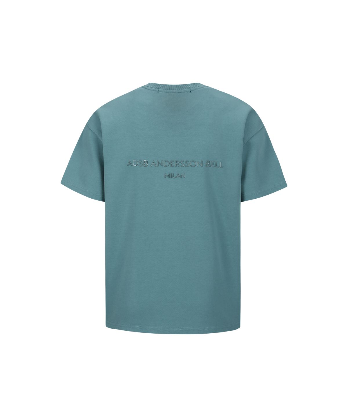 앤더슨벨(ADSB ANDERSSON BELL) 유니섹스 스툴 패치 로고 티셔츠 atb1230u(BLUE)