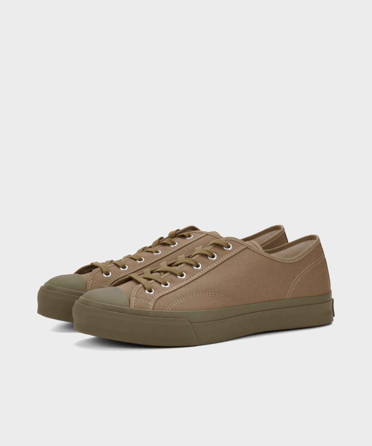 문스타(MOONSTAR) 로우 트레이너 Khaki