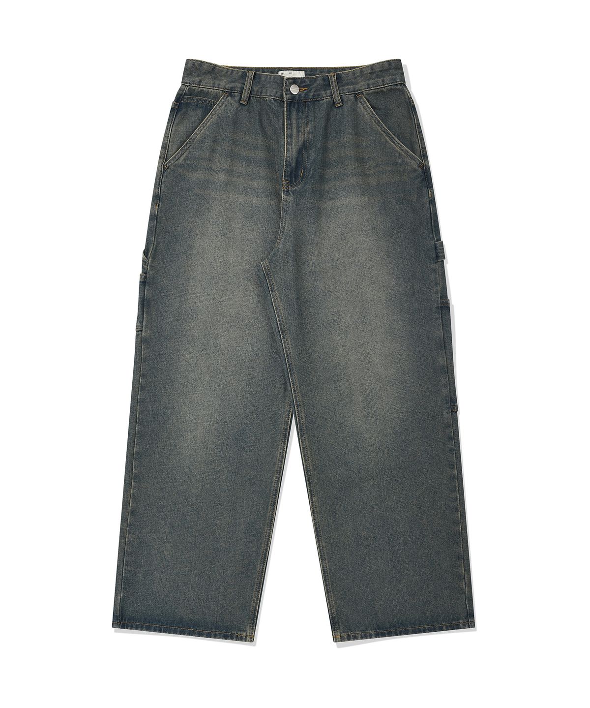 디스펑트(DYSFUNCT) KEY RING WASHING DENIM PANTS(BLUE)