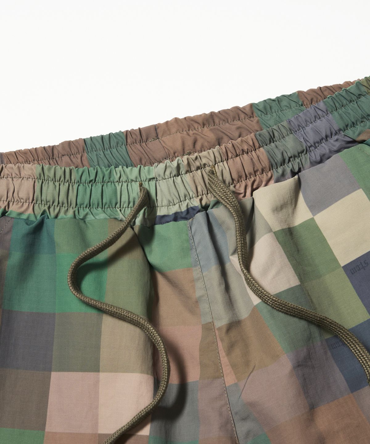 스티그마(STIGMA) Square Camouflage Short Pants Green