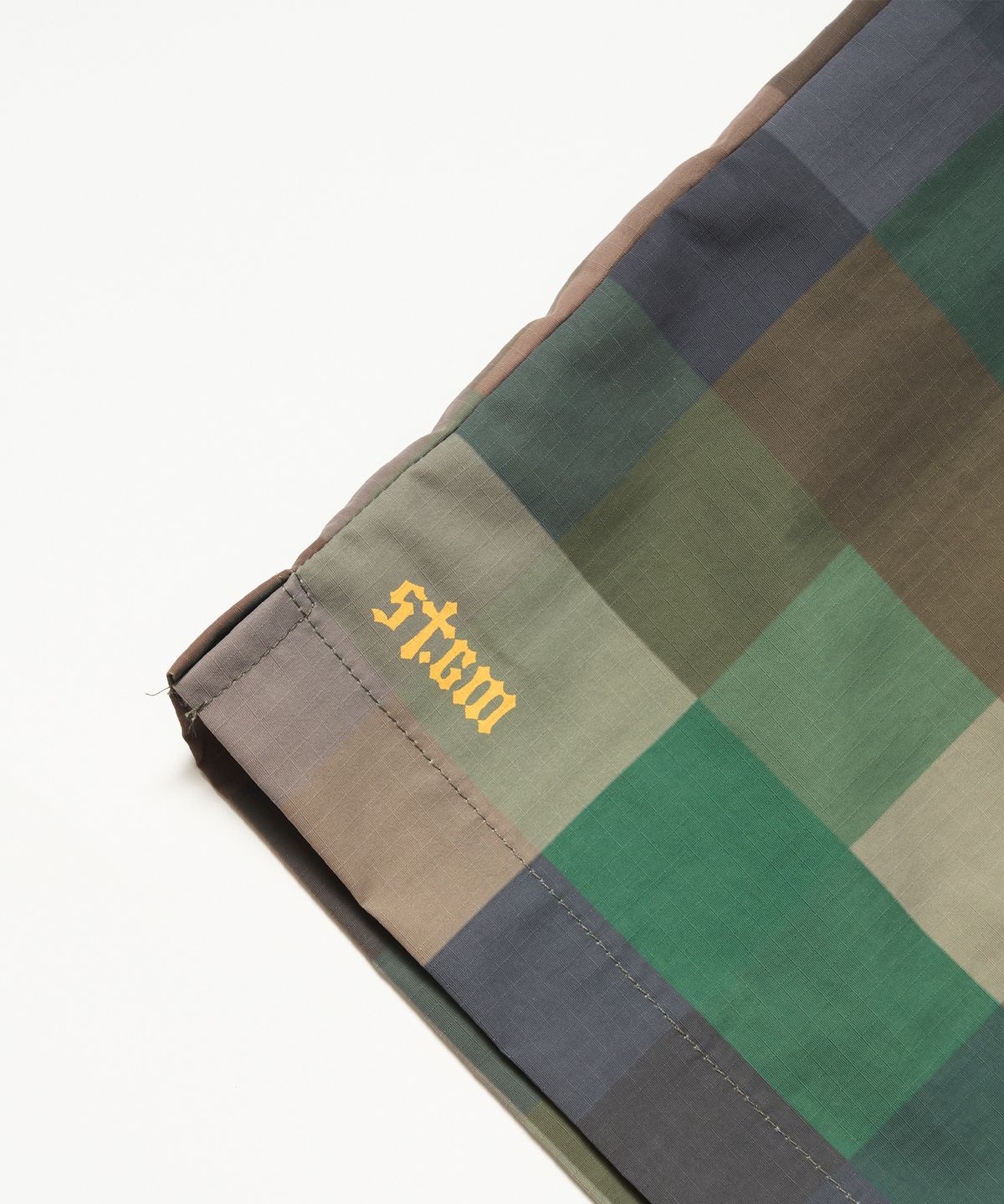 스티그마(STIGMA) Square Camouflage Short Pants Green