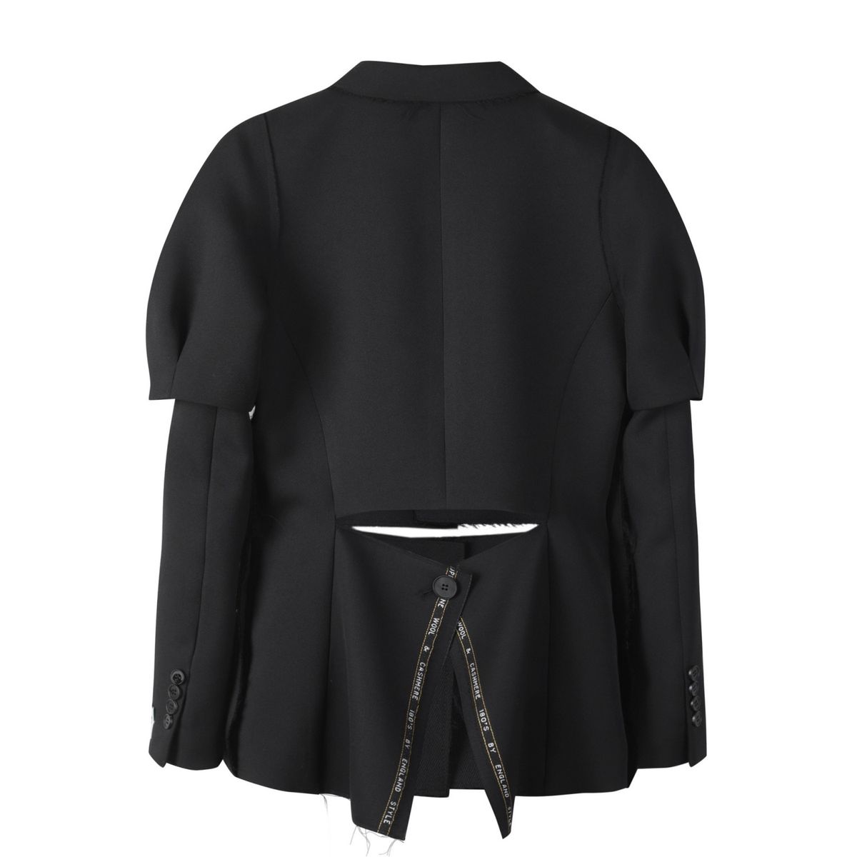 래코드(RECODE) Voluminous Long Sleeve Blazer Jacket RQJAA23500BKX