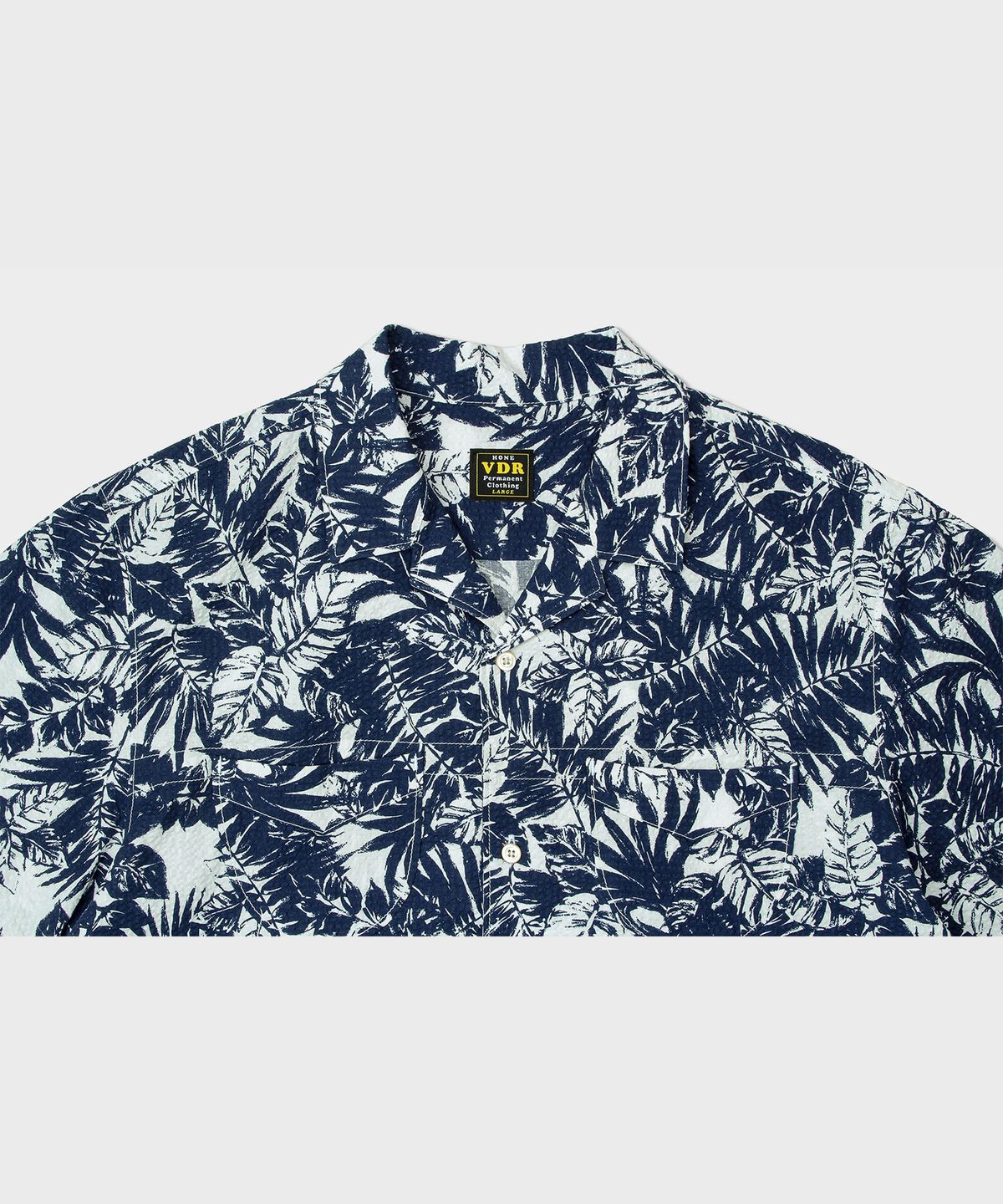 비디알(VDR) BOTANICAL HAWAIIAN SHIRTS [Bigwave Indigo]