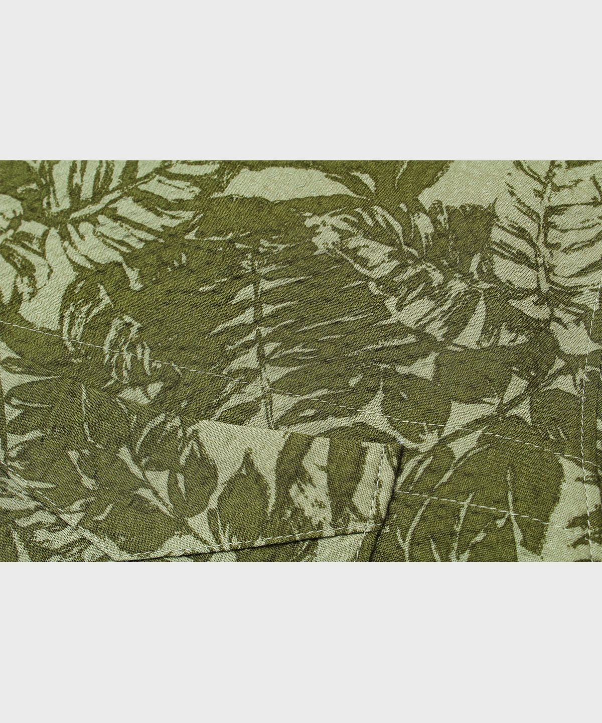 비디알(VDR) BOTANICAL HAWAIIAN SHIRTS [Peaceful Green]