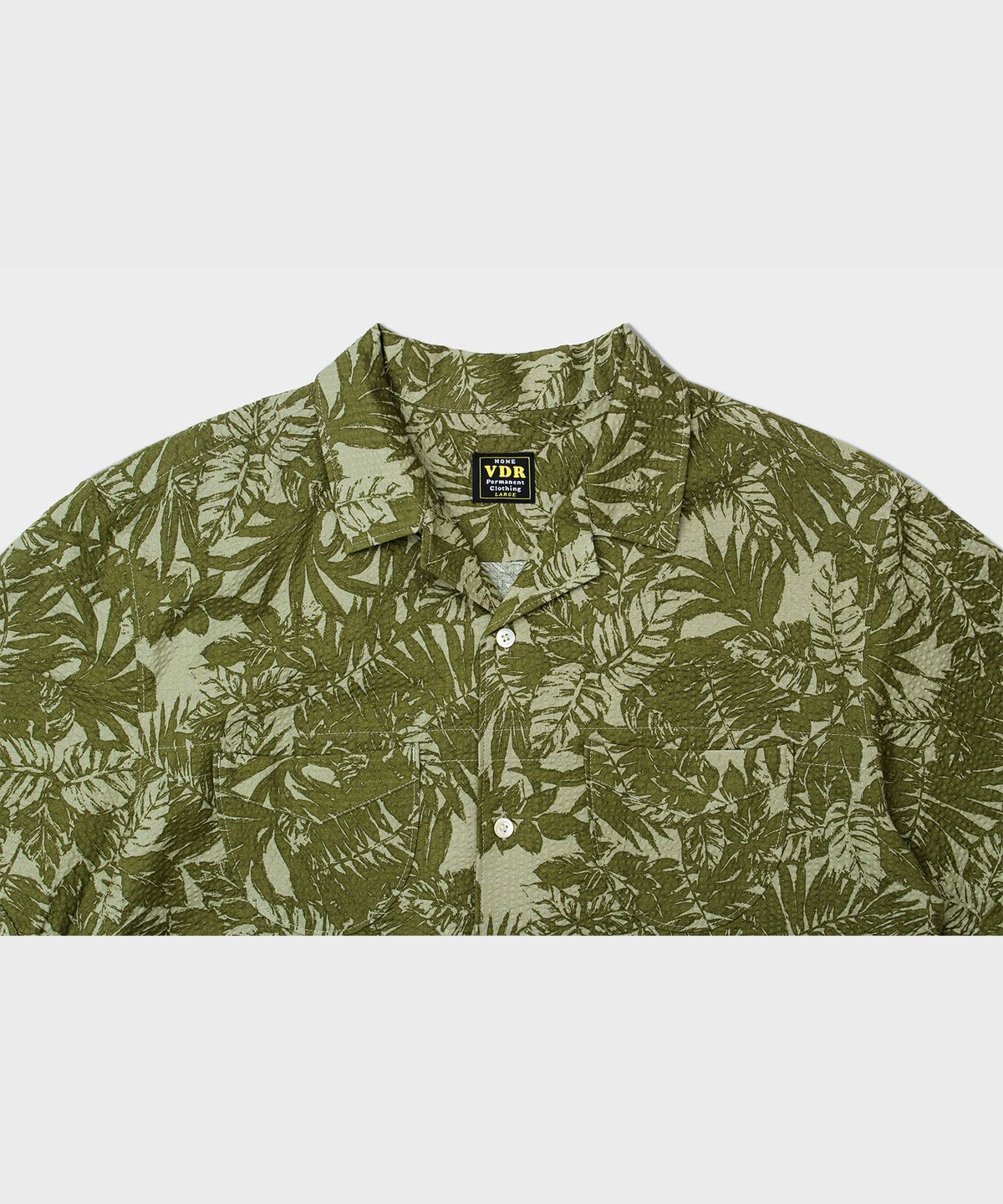 비디알(VDR) BOTANICAL HAWAIIAN SHIRTS [Peaceful Green]
