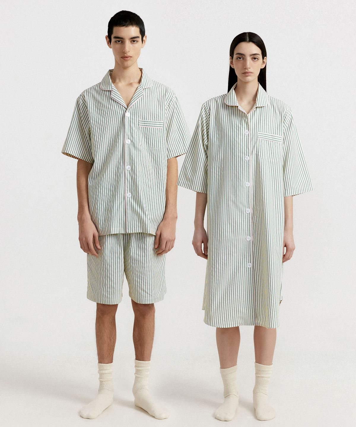 조스라운지(JO'S LOUNGE) (couple) Paradise Short Pajama Set + Lounge Shirt