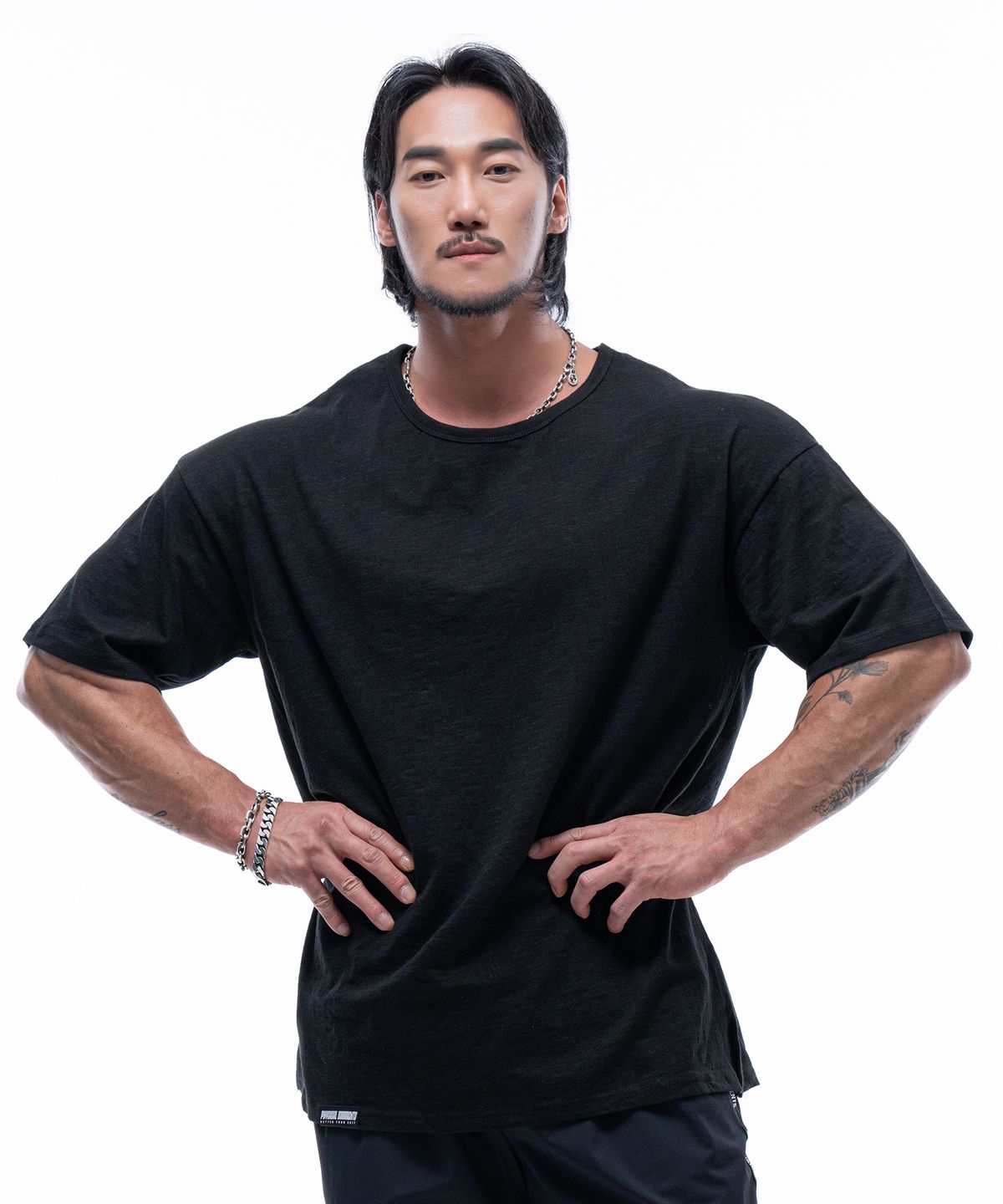 피지컬가먼츠(PHYSICAL GARMENTS) [2PACK] 슬라브 데일리 오버핏반팔 [5 COLOR]