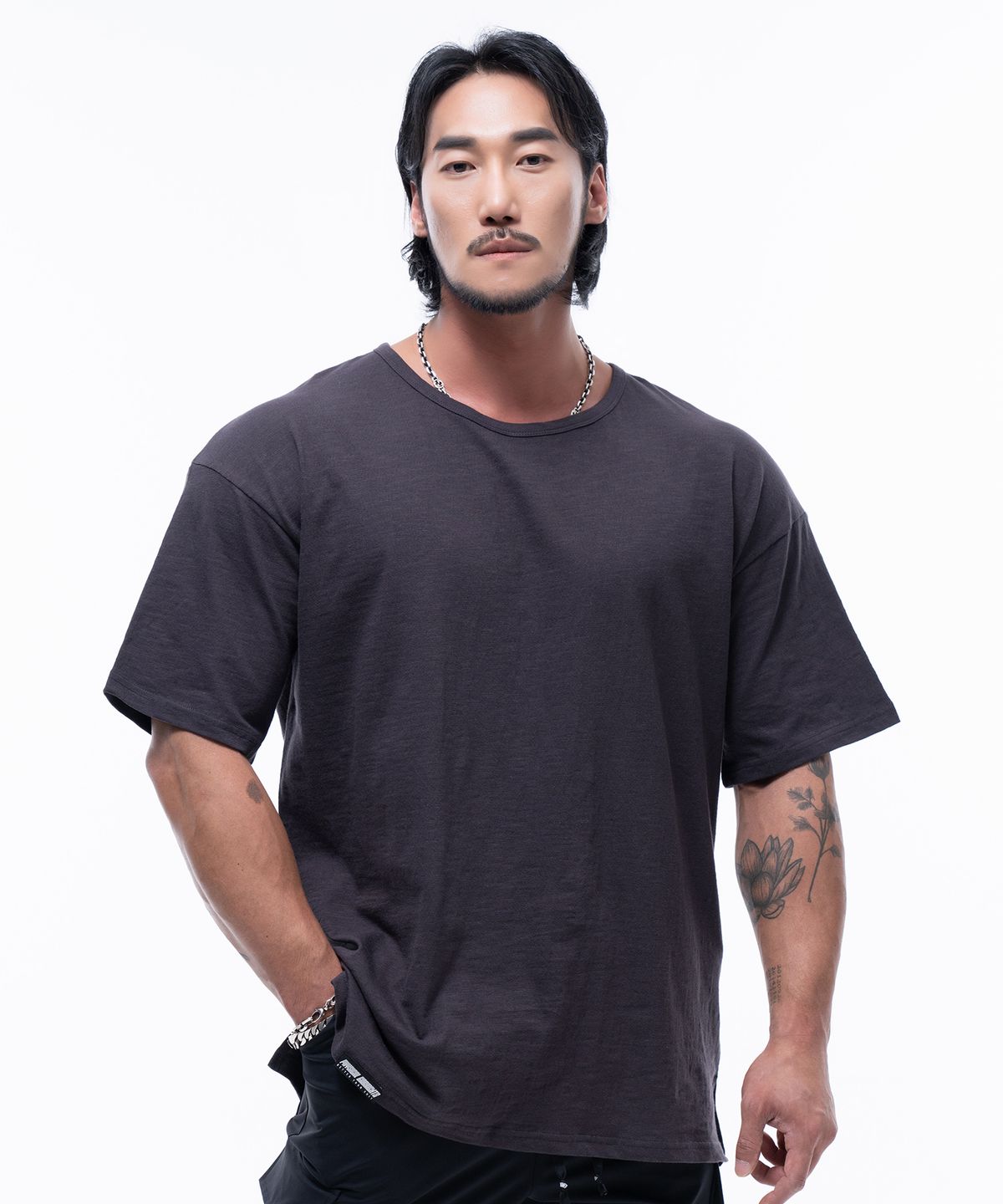 피지컬가먼츠(PHYSICAL GARMENTS) [2PACK] 슬라브 데일리 오버핏반팔 [5 COLOR]