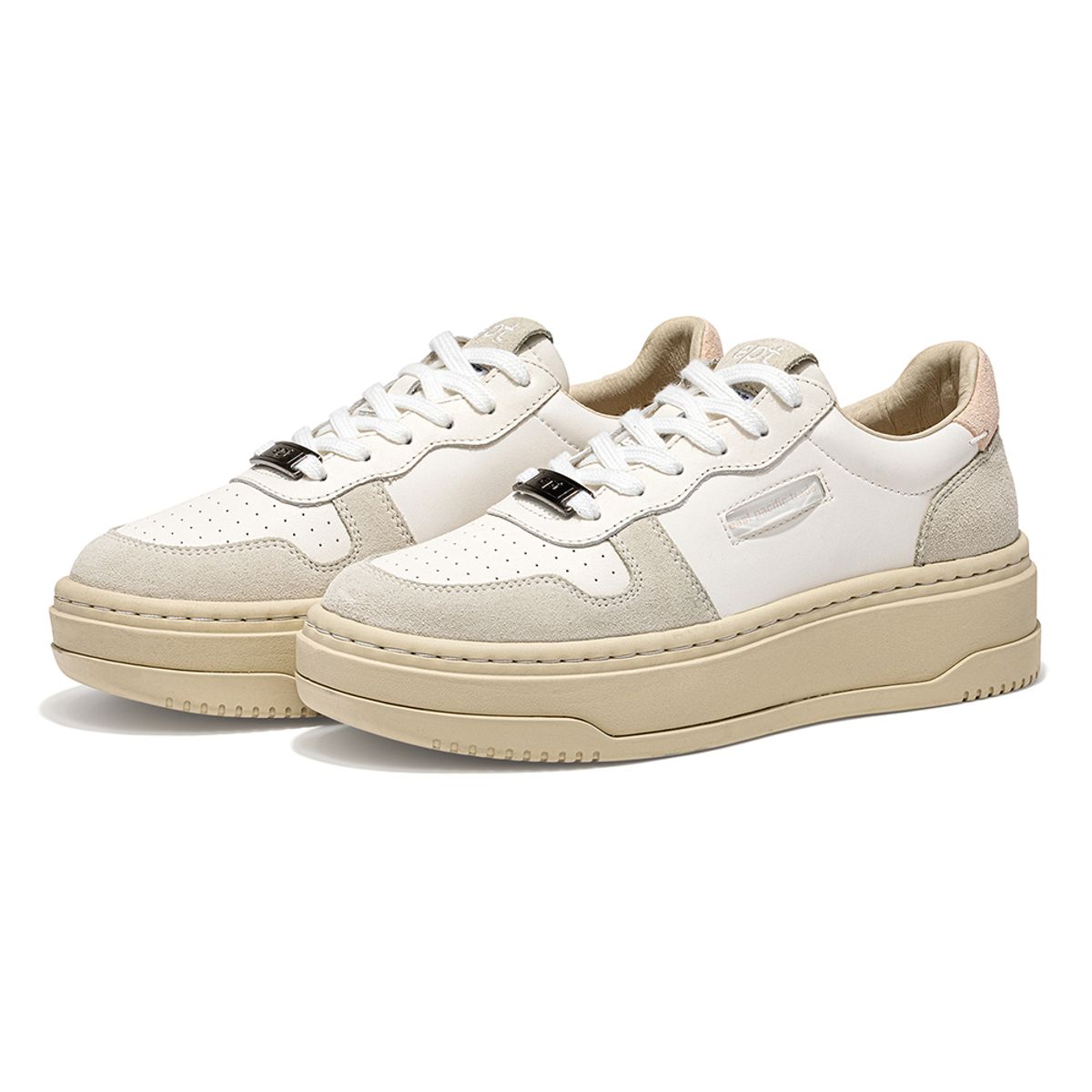 이피티(EPT) COURT HIGH (OFF WHITE/TOFU/PINK)