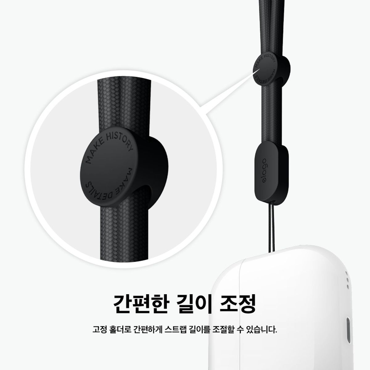엘라고(ELAGO) 라인프렌즈 옐로우 샐리 에어팟 프로2 스트랩 케이스
