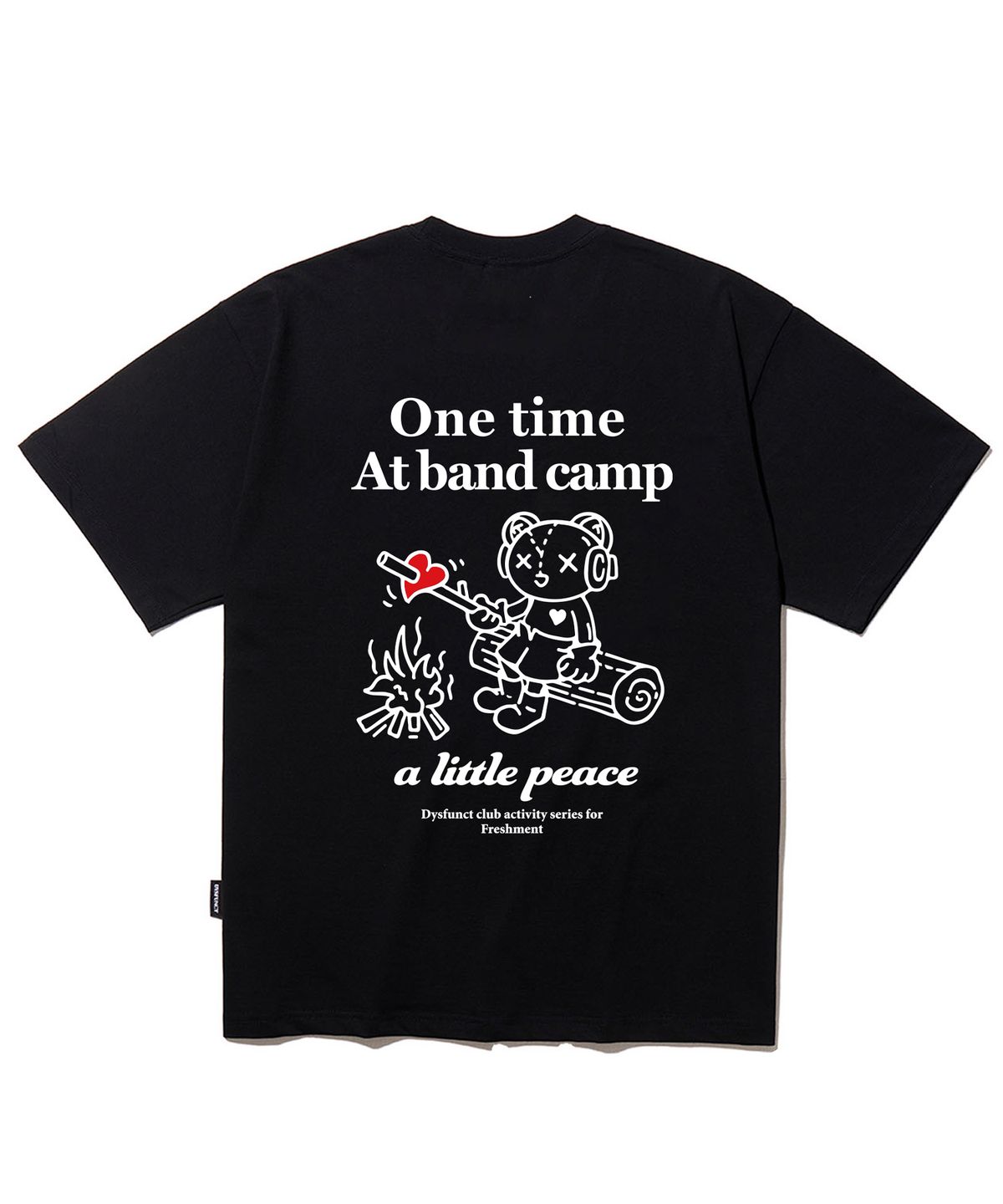 디스펑트(DYSFUNCT) BAND CAMP T-SHIRT (BLACK)