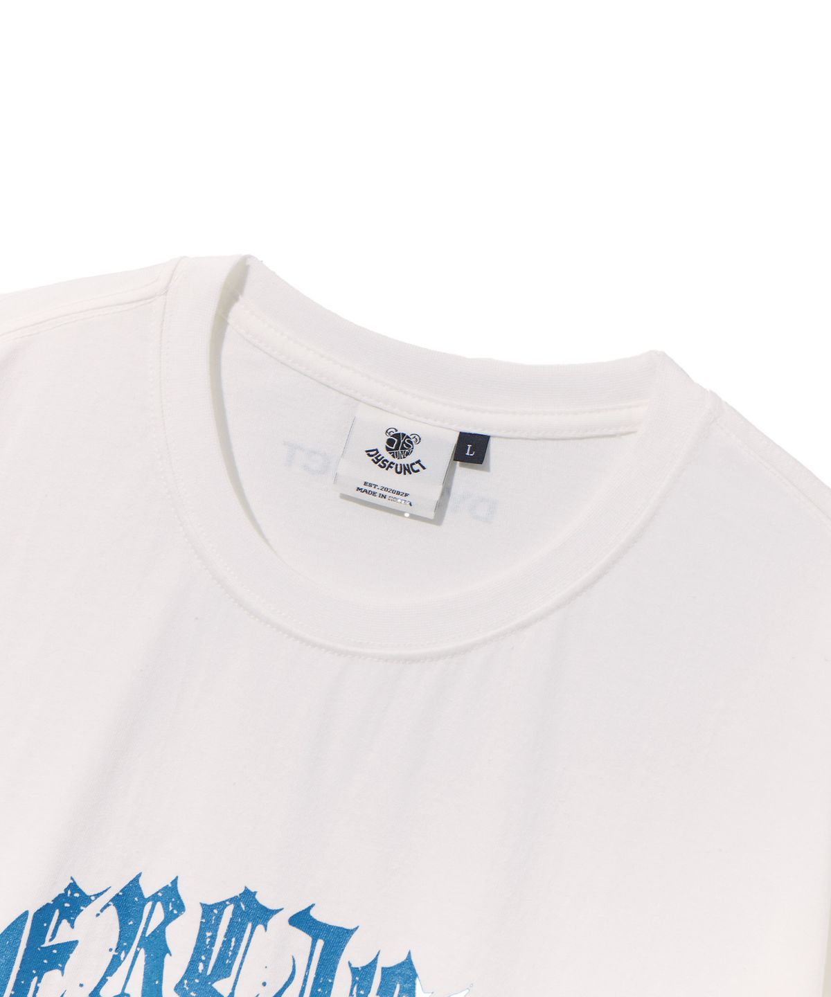 디스펑트(DYSFUNCT) ANGELIC PIGMENT  T-SHIRT (CREAM)
