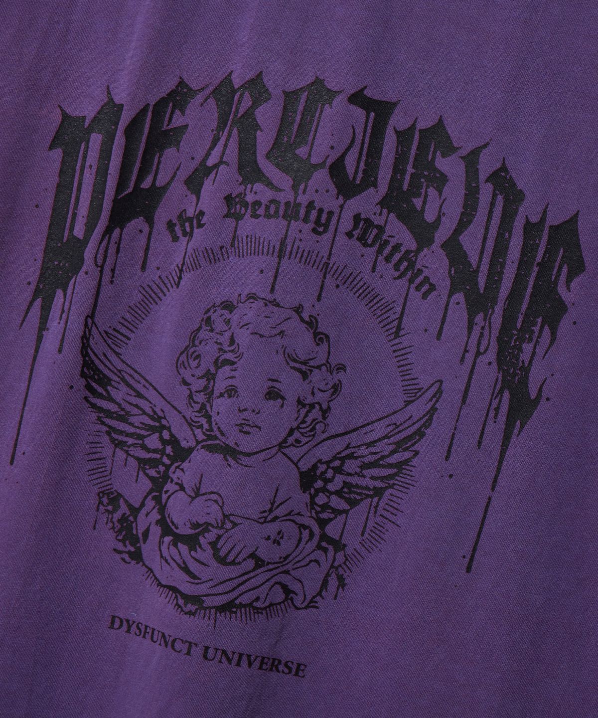 디스펑트(DYSFUNCT) ANGELIC PIGMENT  T-SHIRT (VIOLET)