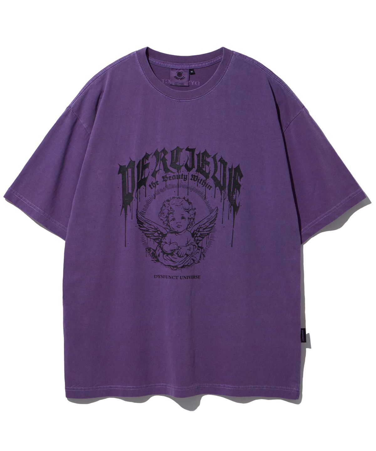 디스펑트(DYSFUNCT) ANGELIC PIGMENT  T-SHIRT (VIOLET)