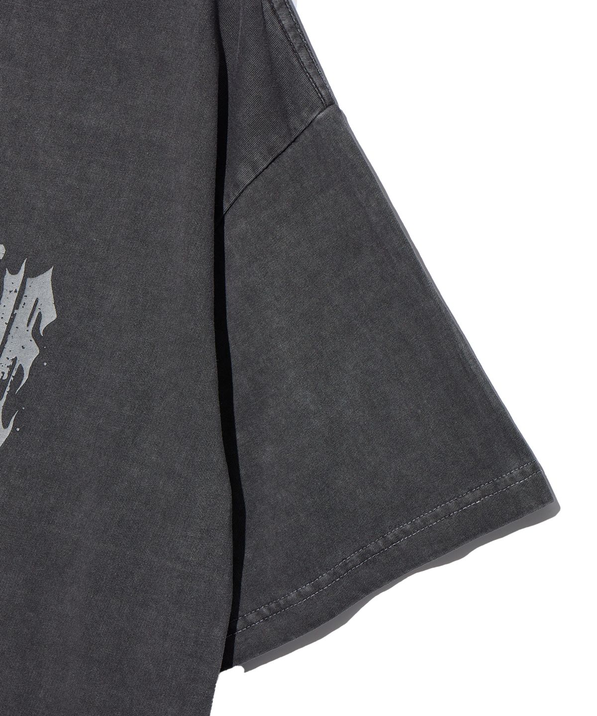 디스펑트(DYSFUNCT) ANGELIC PIGMENT T-SHIRT (CHARCOAL)