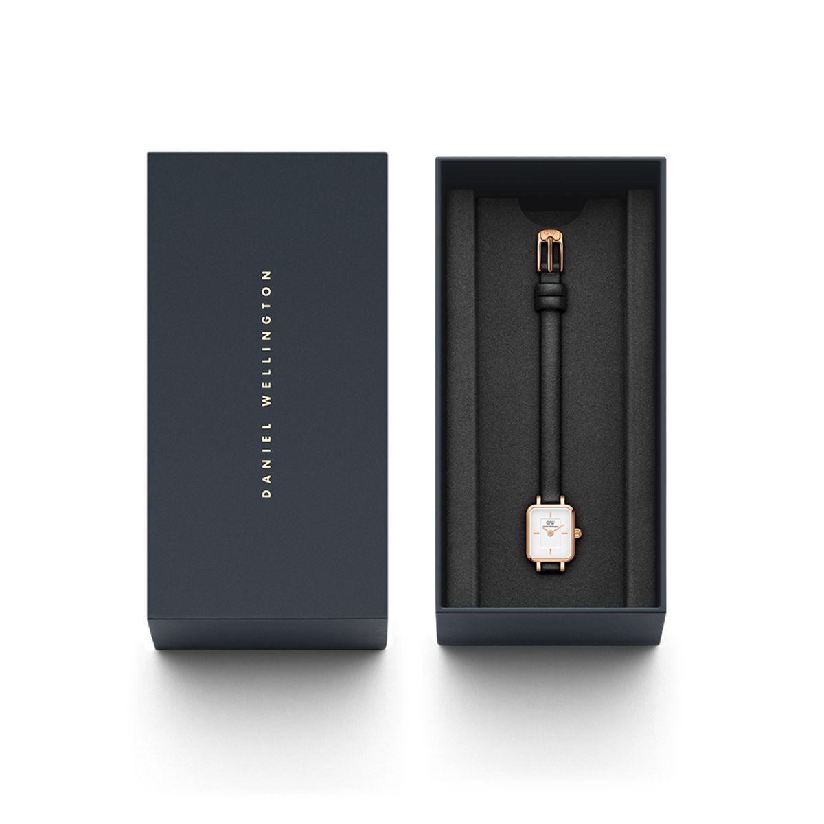다니엘 웰링턴(DANIEL WELLINGTON) QUADRO MINI SHEFFIELD 미니멀 여자가죽시계