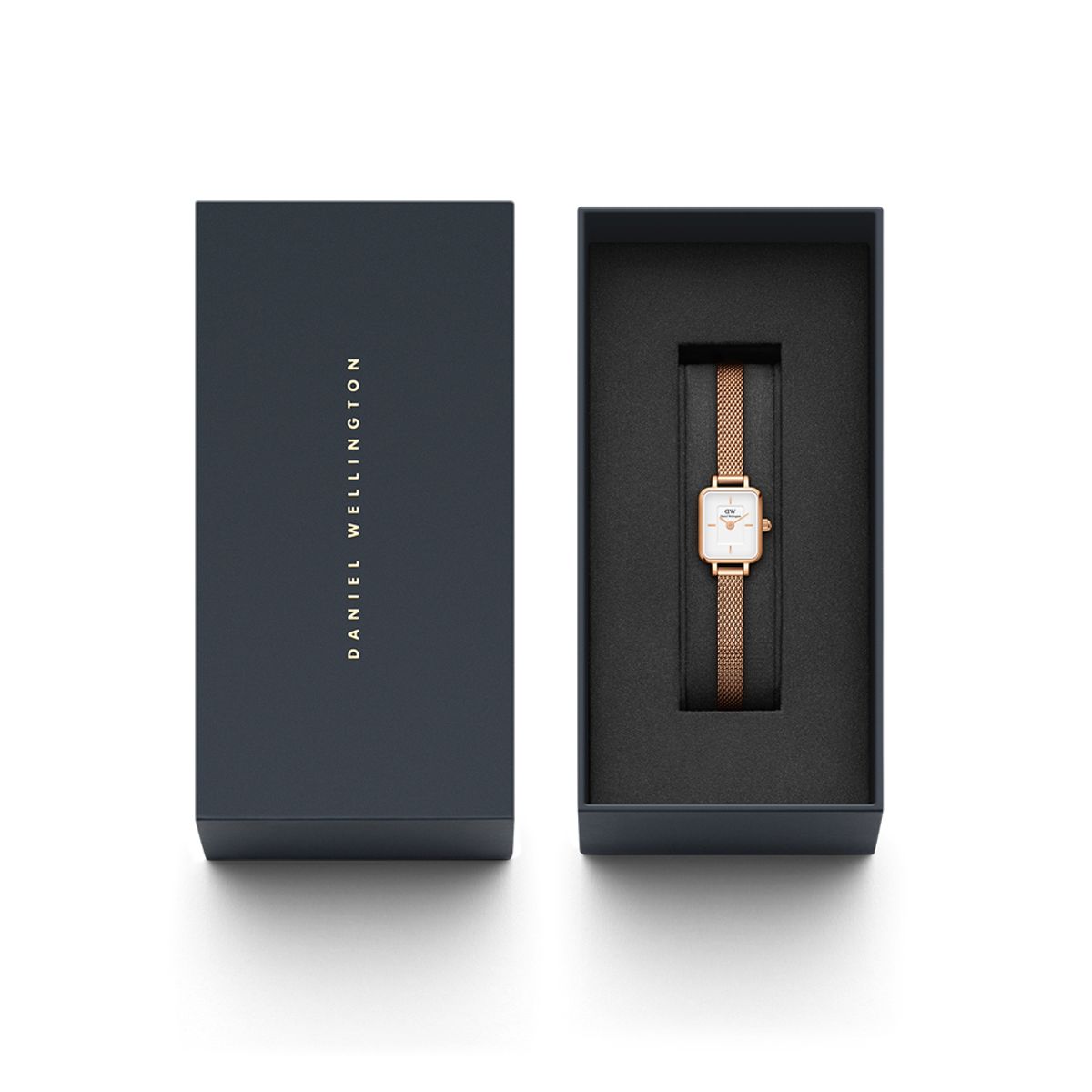 다니엘 웰링턴(DANIEL WELLINGTON) QUADRO MINI MELROSE 사각다이얼 여자패션시계
