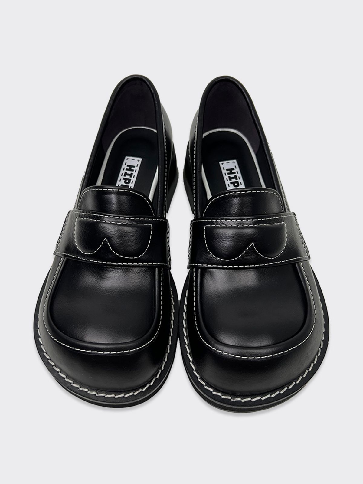 히푸(hippu) Chubby Loafer Women [Black]