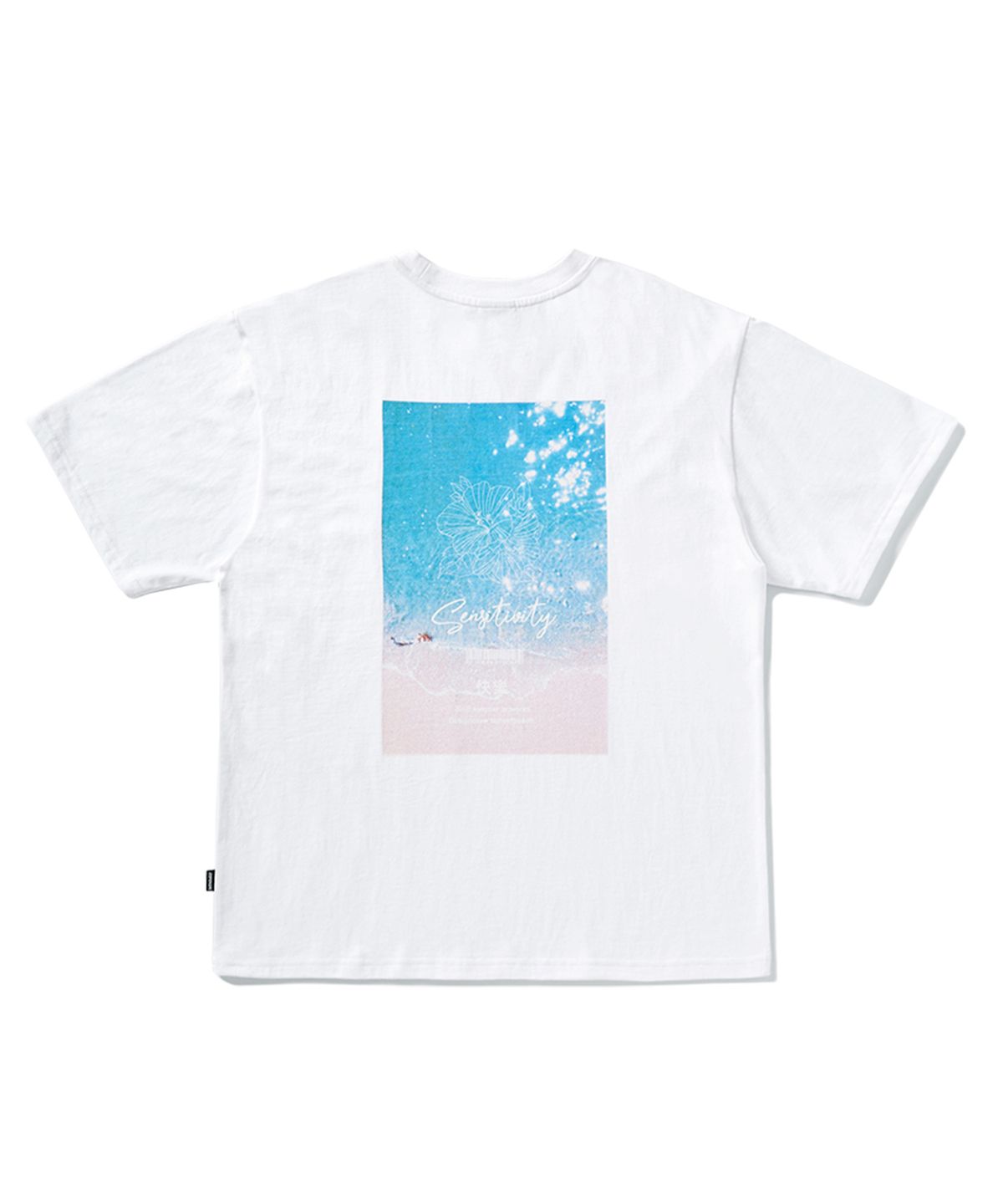 미니멀프로젝트(MINIMALPROJECT) 센시티비티 비치 반팔티셔츠 MST162 [WHITE]