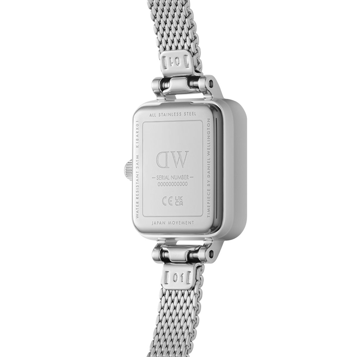 다니엘 웰링턴(DANIEL WELLINGTON) QUADRO MINI LUMINE BEZEL 2컬러 크리스탈 베젤 패션시계