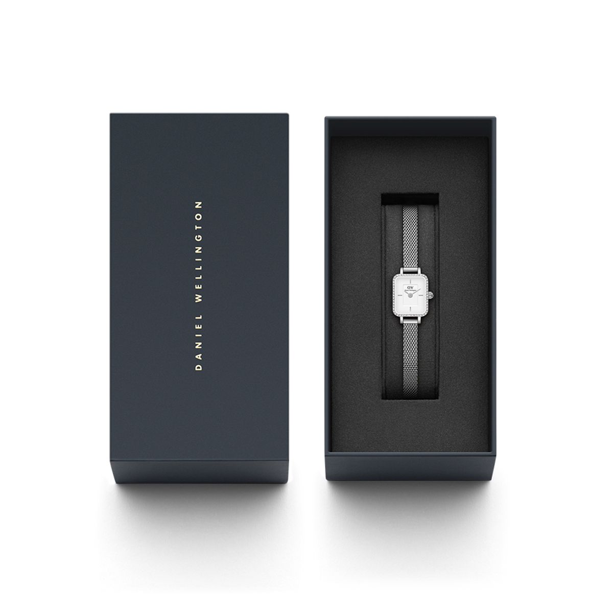 다니엘 웰링턴(DANIEL WELLINGTON) QUADRO MINI LUMINE BEZEL 2컬러 크리스탈 베젤 패션시계