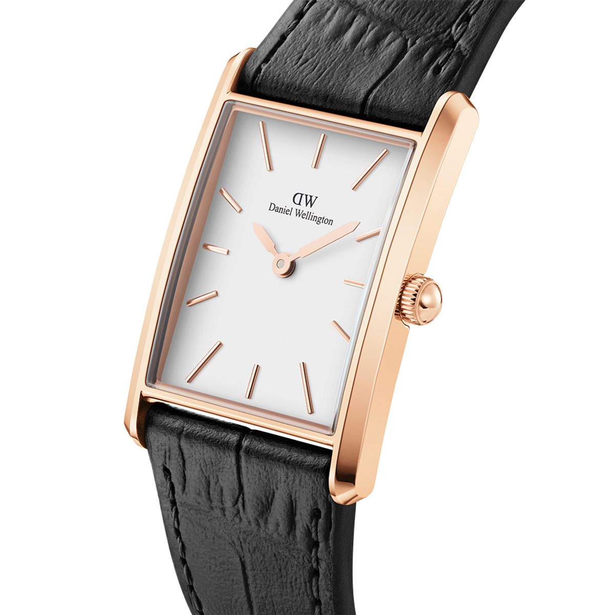 다니엘 웰링턴(DANIEL WELLINGTON) BOUND BLACK CROCODILE 2컬러 남녀 공용 가죽패션시계