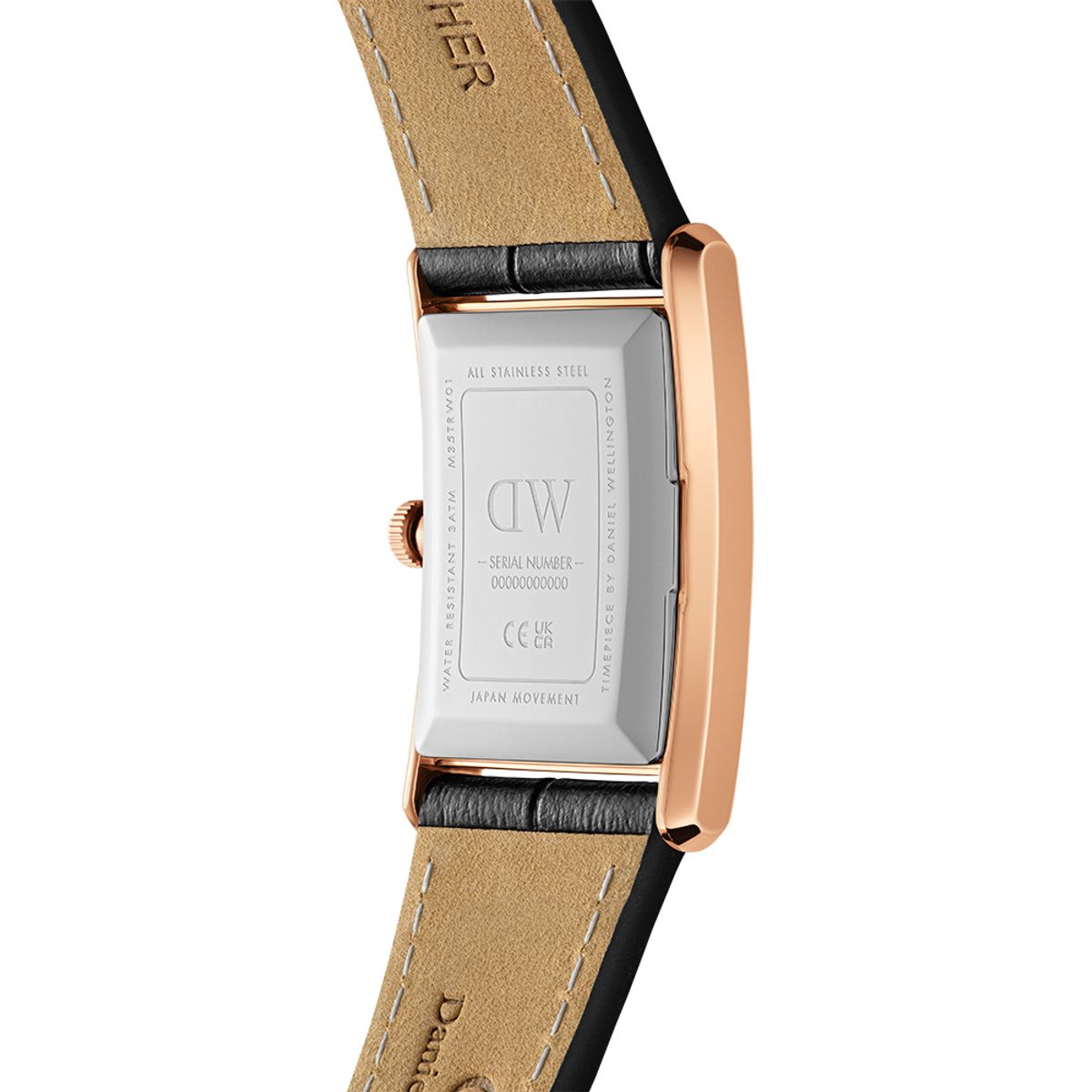 다니엘 웰링턴(DANIEL WELLINGTON) BOUND BLACK CROCODILE 2컬러 남녀 공용 가죽패션시계