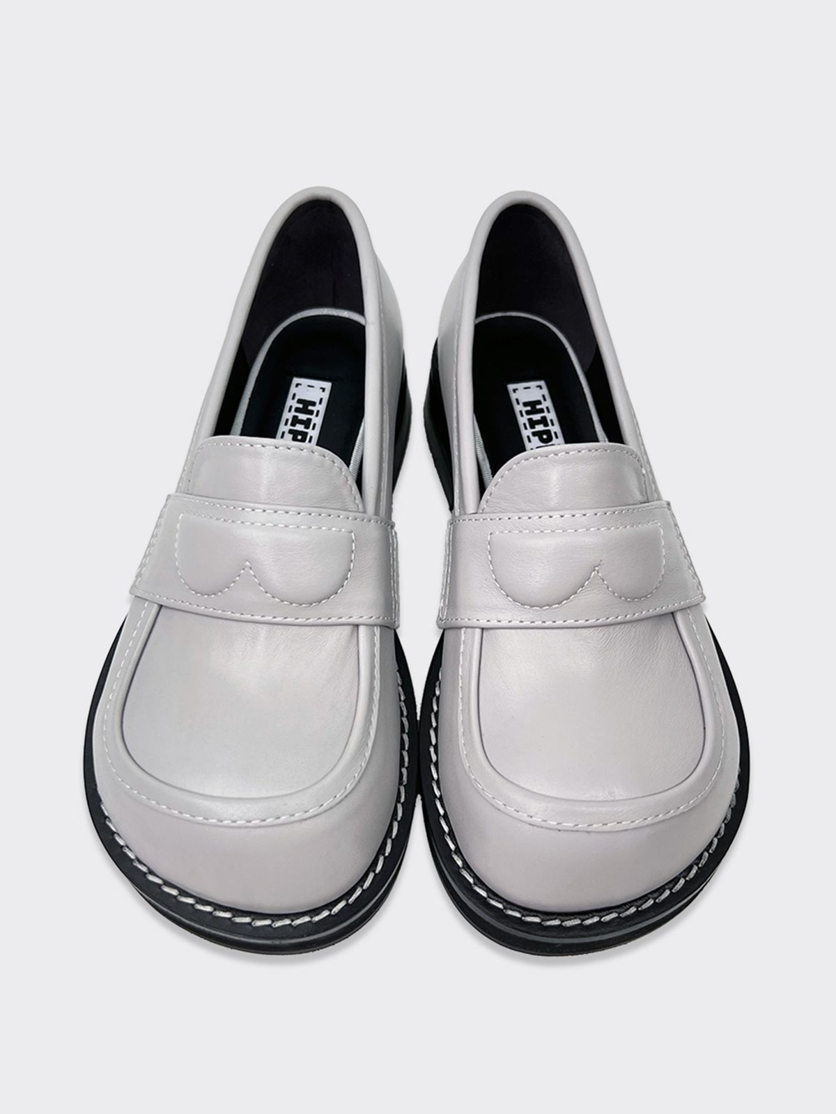 히푸(hippu) Chubby Loafer Women [Gray]
