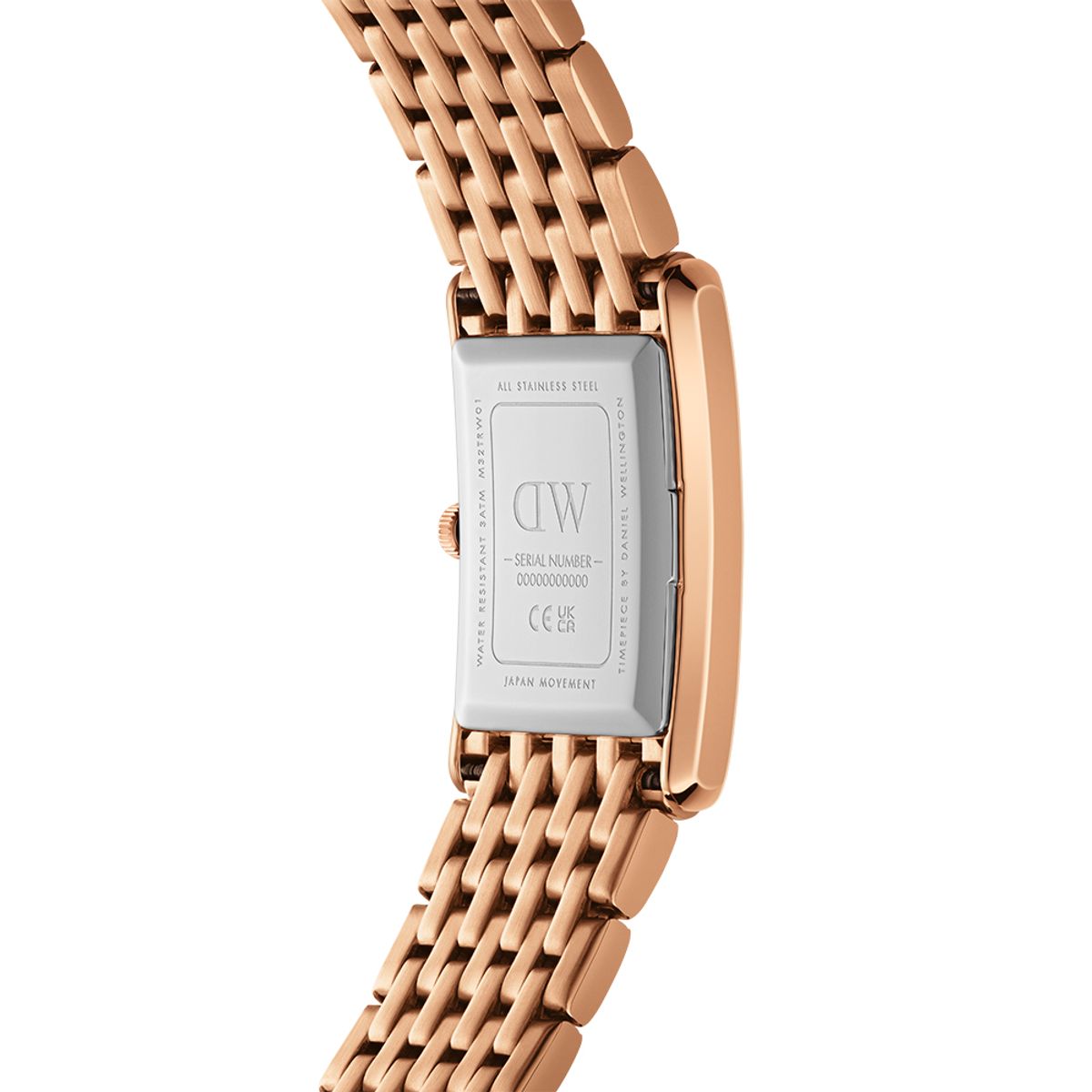 다니엘 웰링턴(DANIEL WELLINGTON) BOUND 9-LINK EMERALD 선레이 다이얼 패션 손목시계