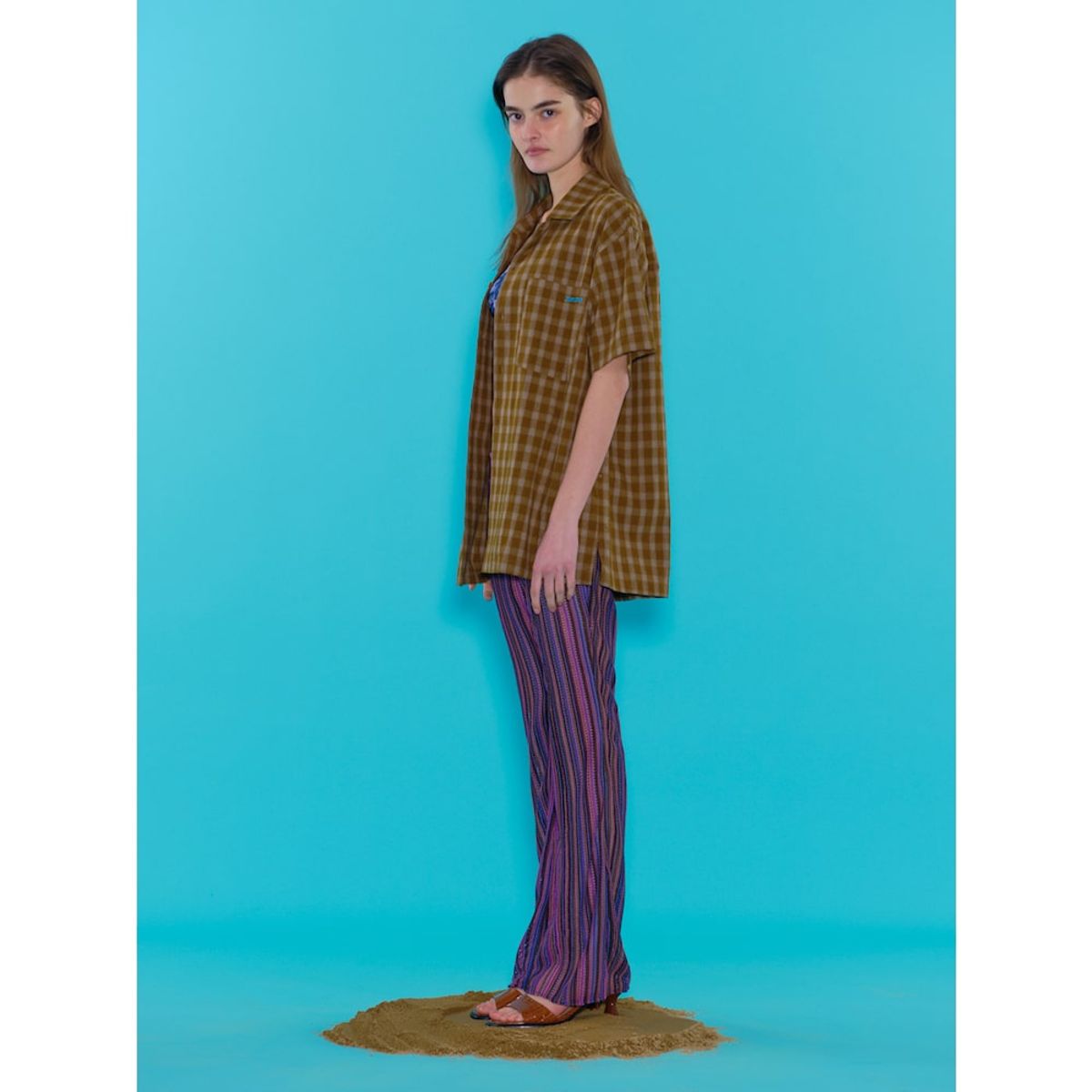 샌드 사운드(SAND SOUND) Crochet Pants  Violet