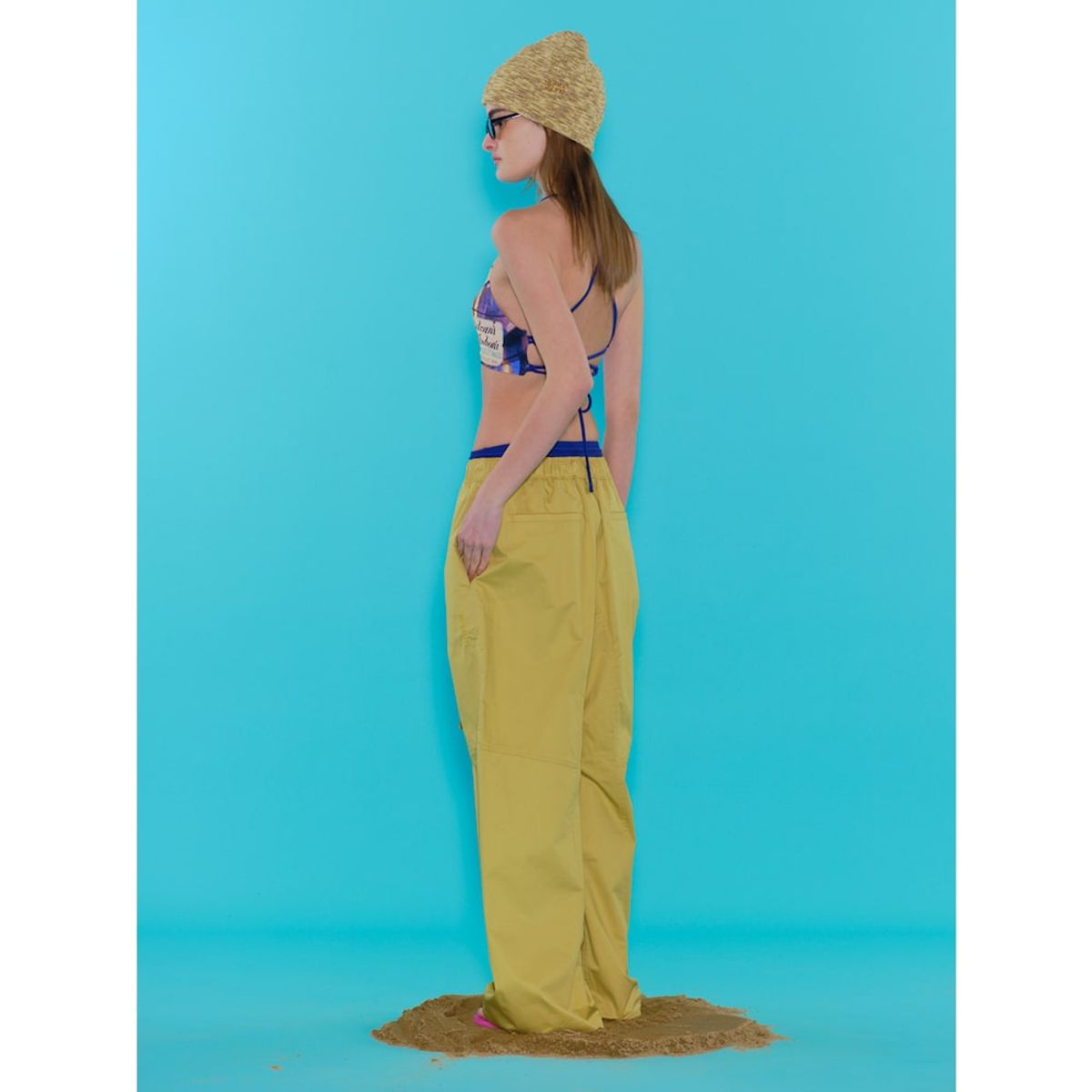 샌드 사운드(SAND SOUND) Wide Banding Cotton Pants  Mustard