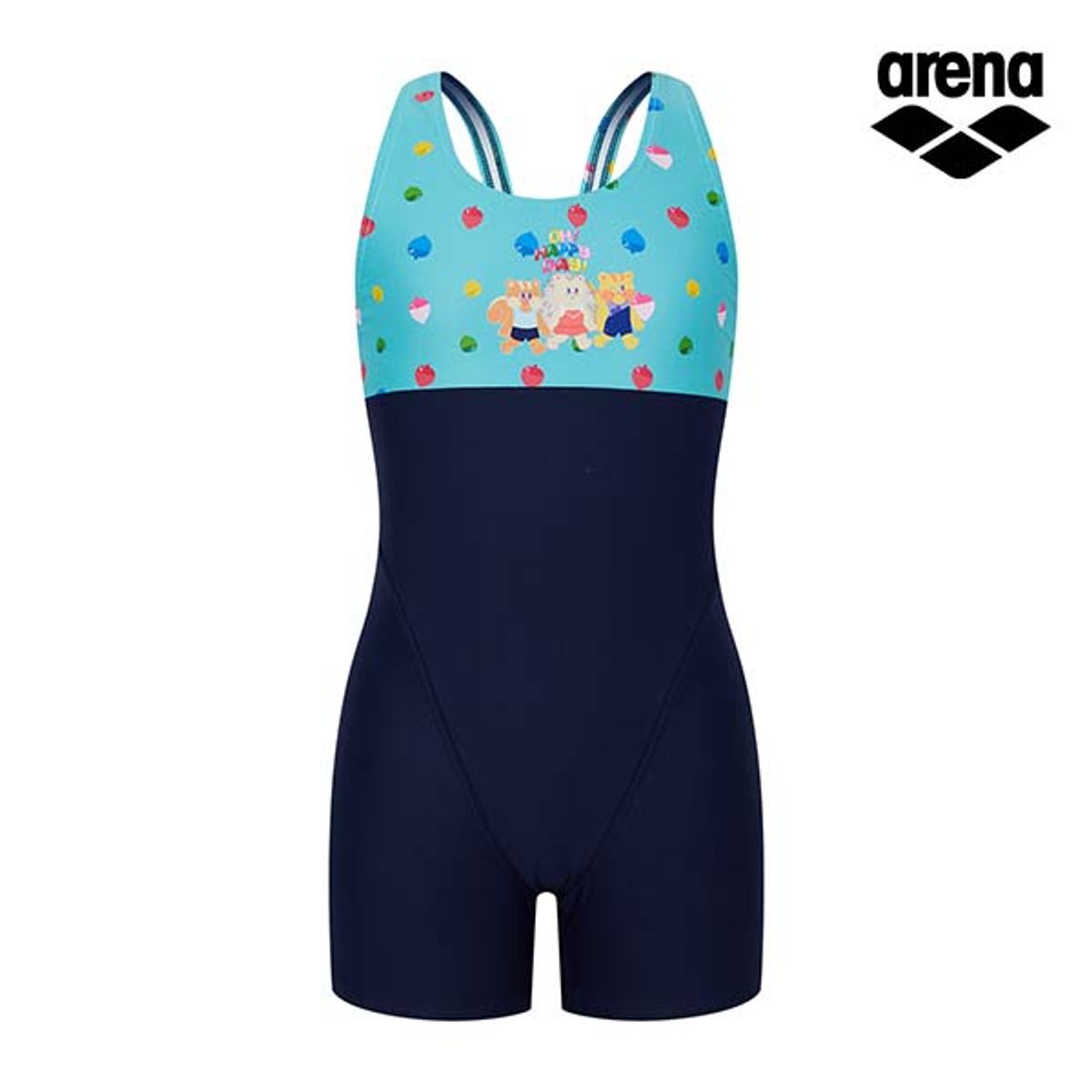 아레나(ARENA) 해피데이 아동 3부 반신 레이서백 A4SG1GL02NVY