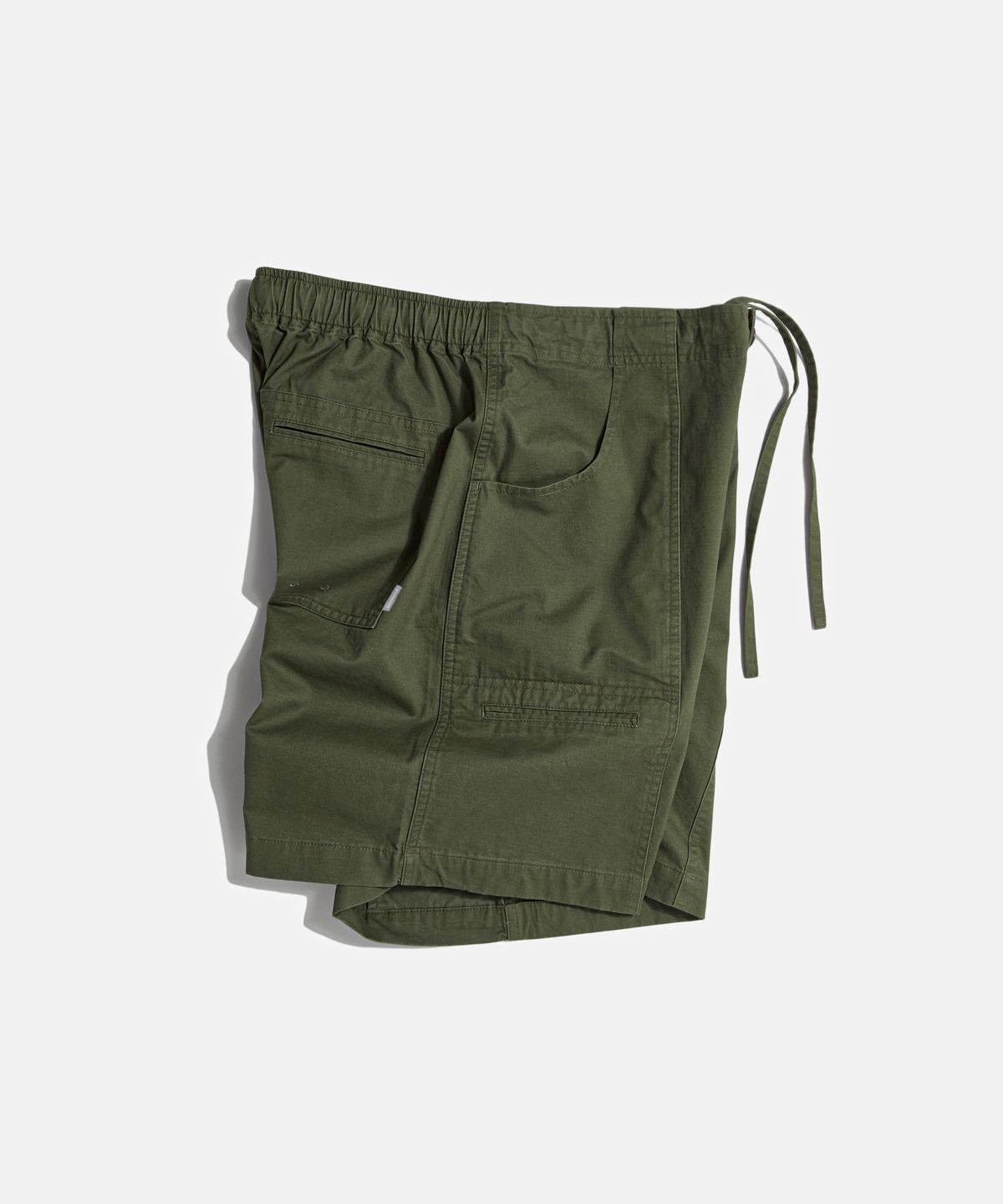 에스피오나지(ESPIONAGE) Washed Cotton Surf Shorts Olive